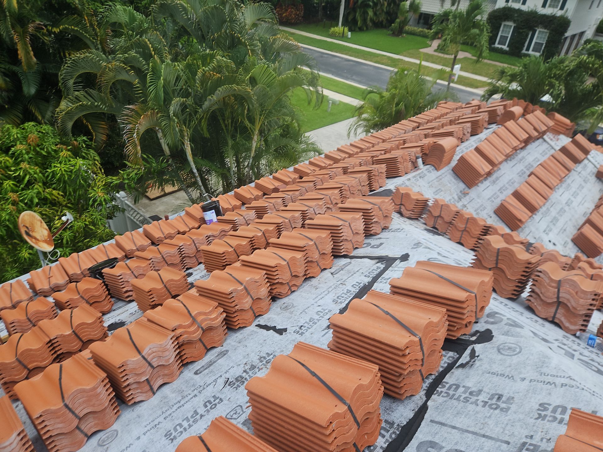 Residential Roofing Installation using WestLake Roofing Tile by BLUES BROTHERS ROOFING