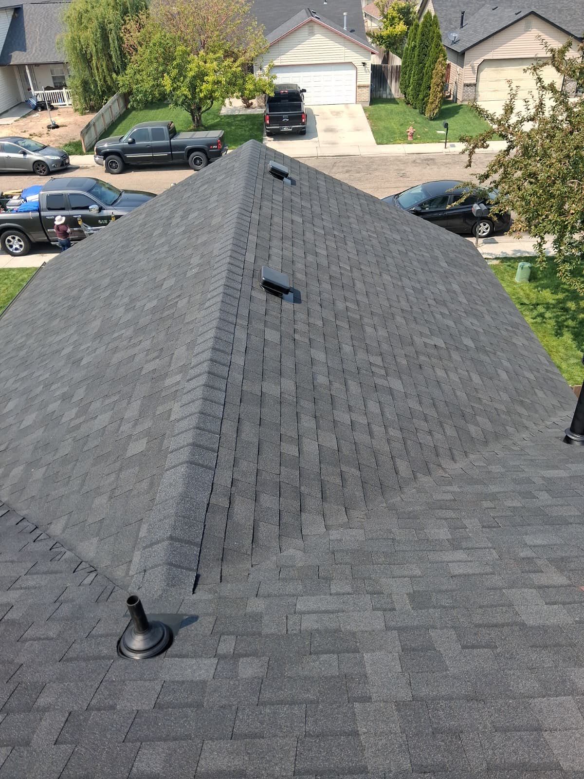 Residential Roof Replacement with Architectural Shingles in Caldwell by Olive Roofing