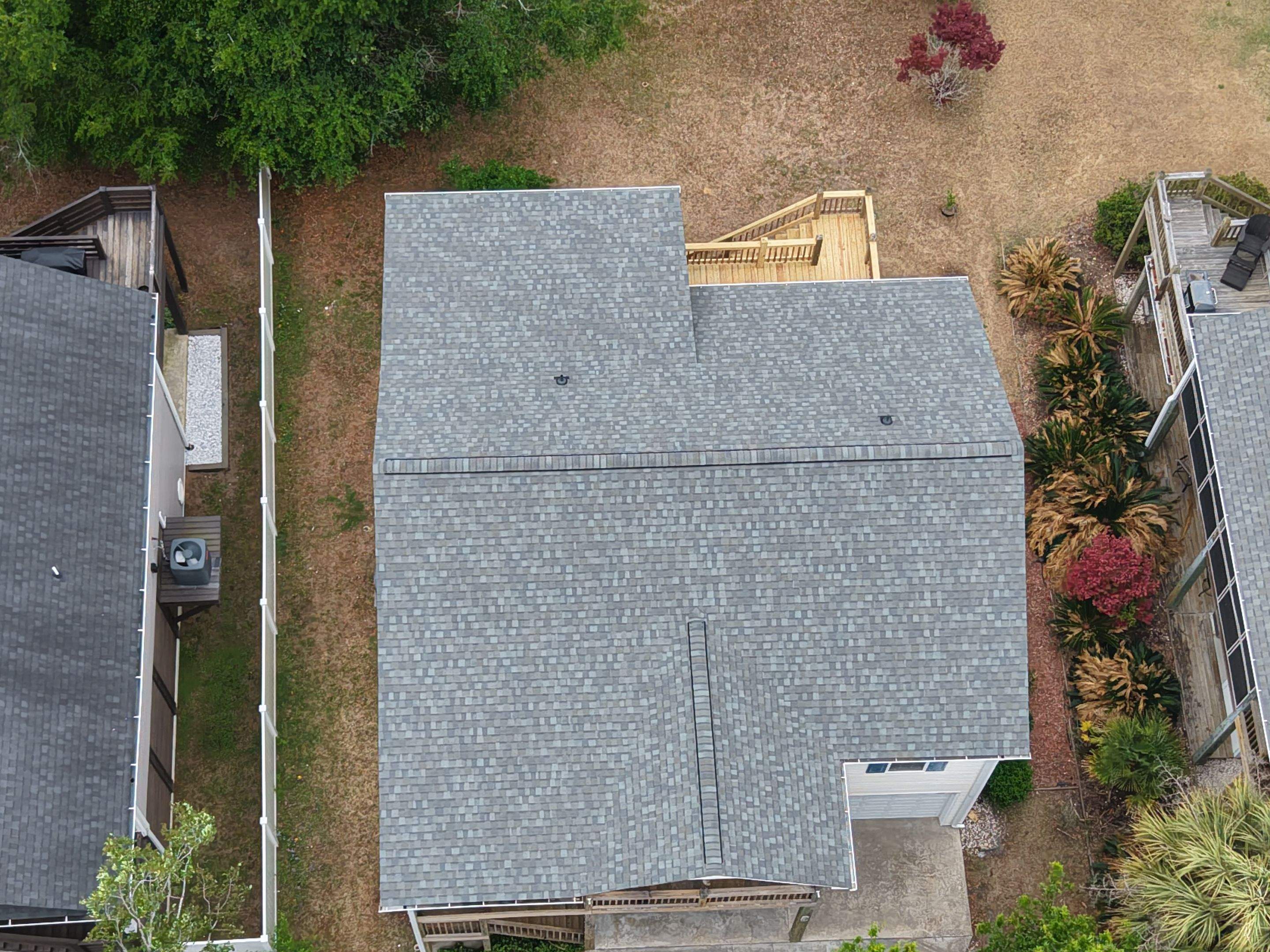 Fortified Roof Replacement in Oak Island by Roofing Contractors Wilmington using Landmark Pro Georgetown Gray by RGR Construction and Roofing, LLC