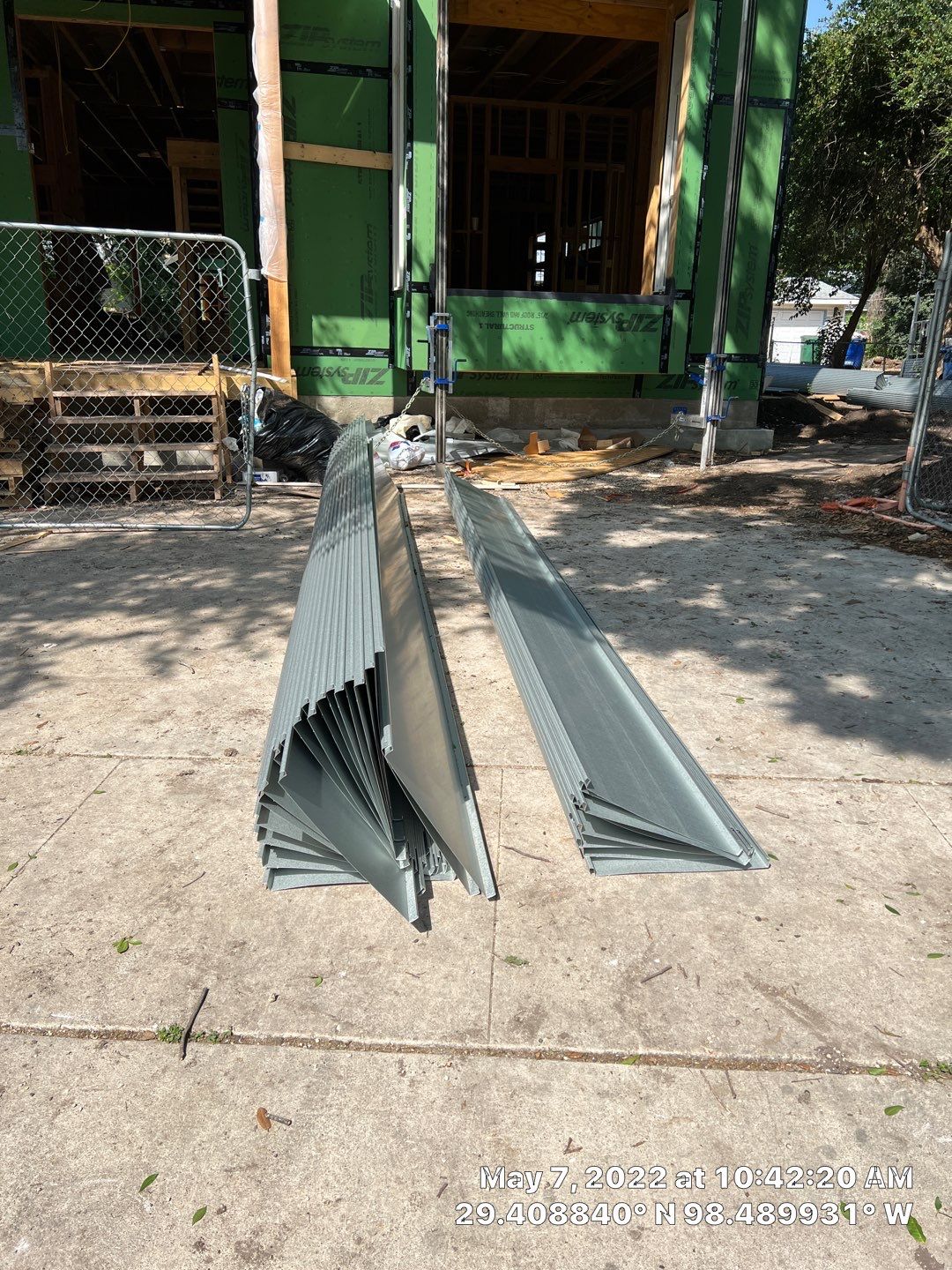 Residential Metal Roof Installation using McElroy Metal by Premier Roofing and Contracting