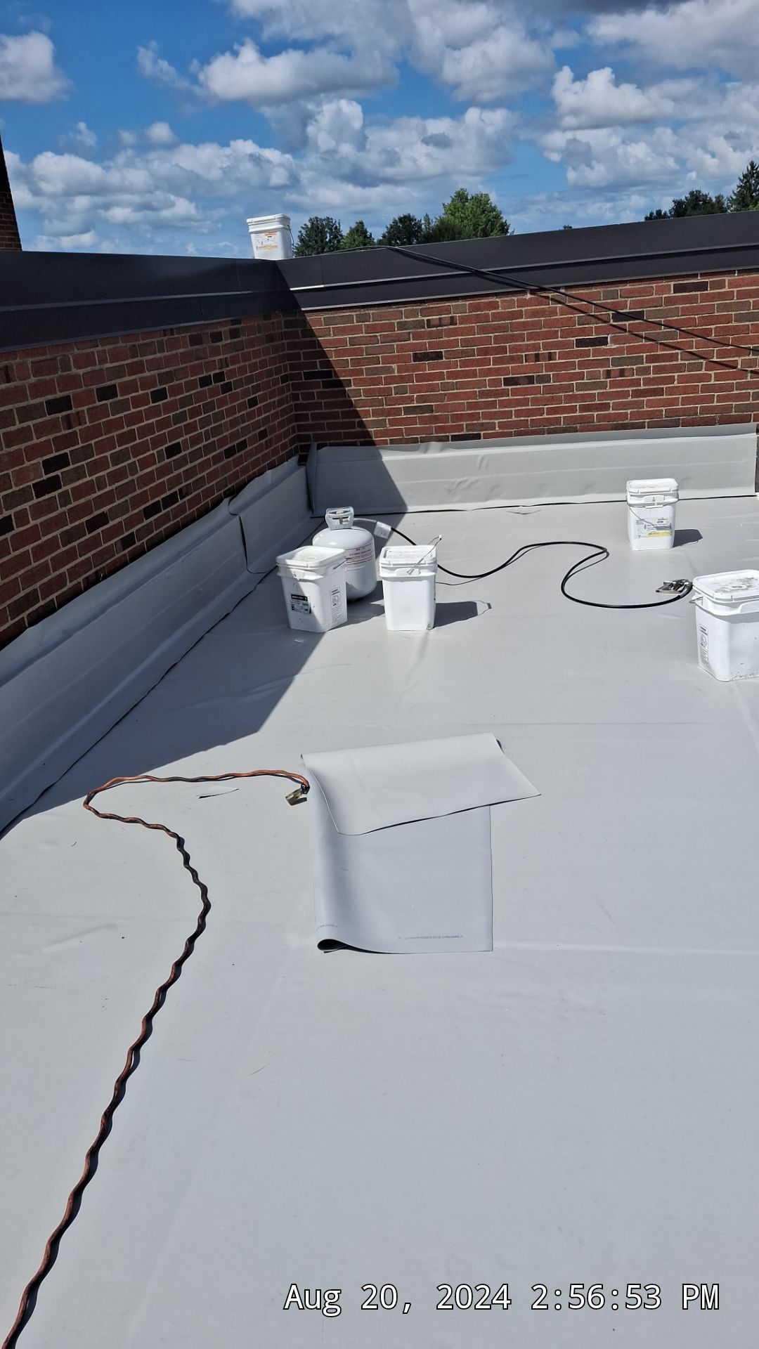 Mayfield Ohio TPO Roof Install by Gold Star Roofing LLC 
