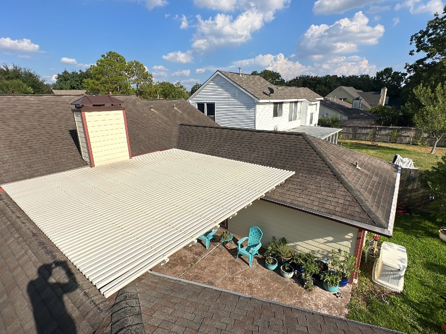 Residential Roofing Installation using Owen's Corning Duration (Lifetime) Shingles by Roof Repair Company