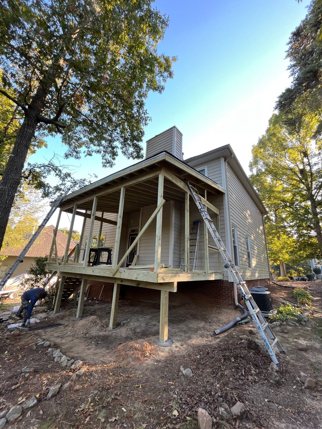 Sandy Cove - Screen Porch by Pillar and Pine