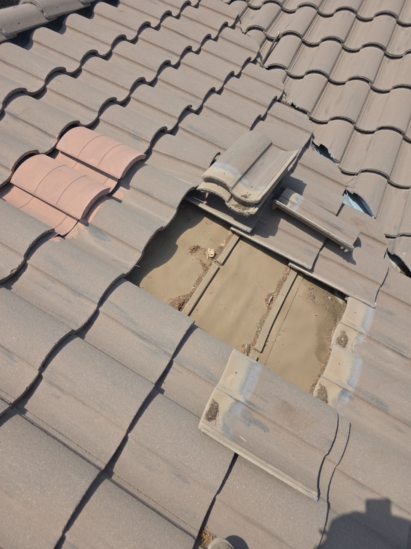 Recent Rain and Storm Damage in Gilbert by Weather-Tite Roofing