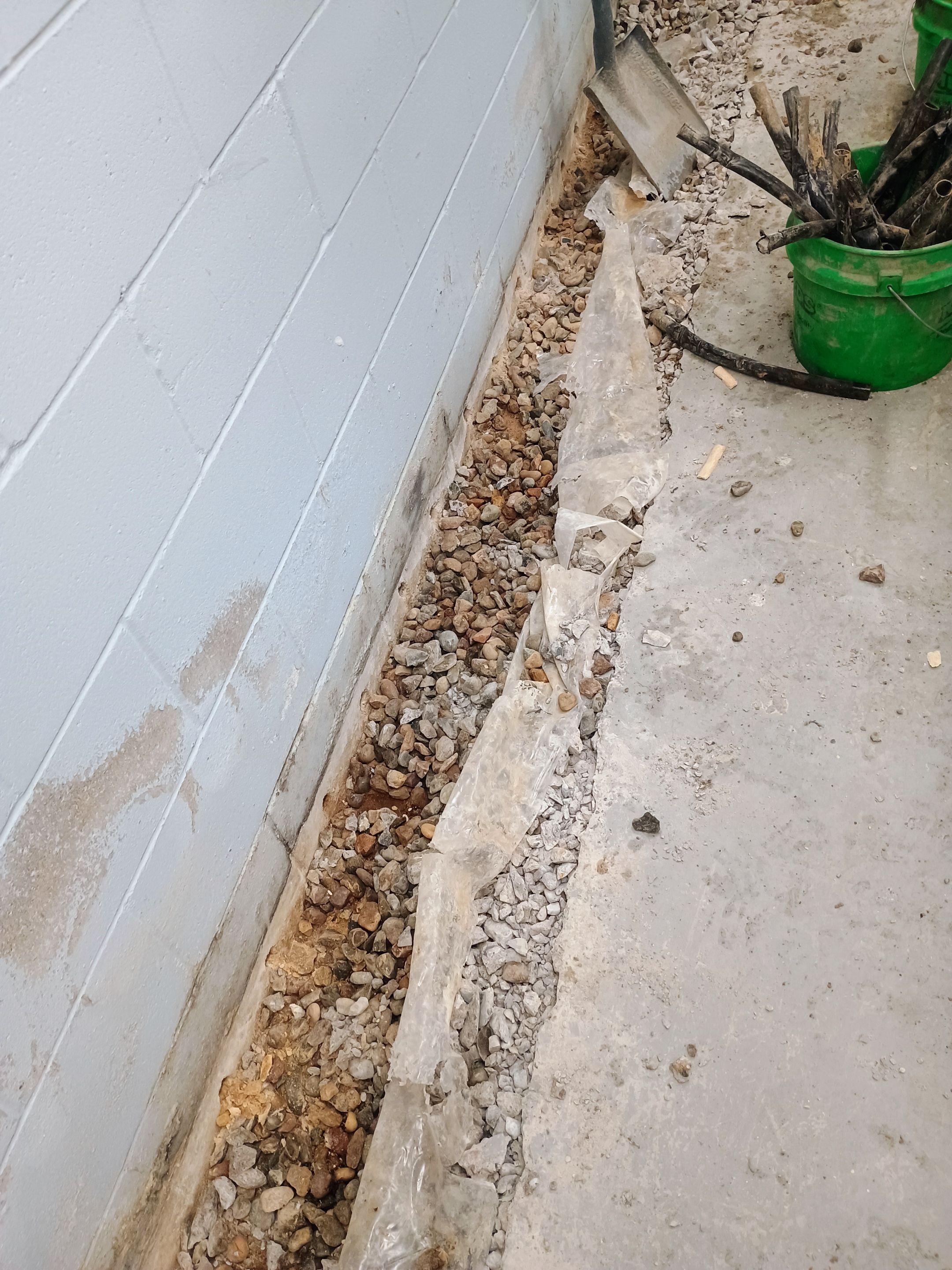 Depressurizing Denny's Basement Wall by Waterproofing Northeast