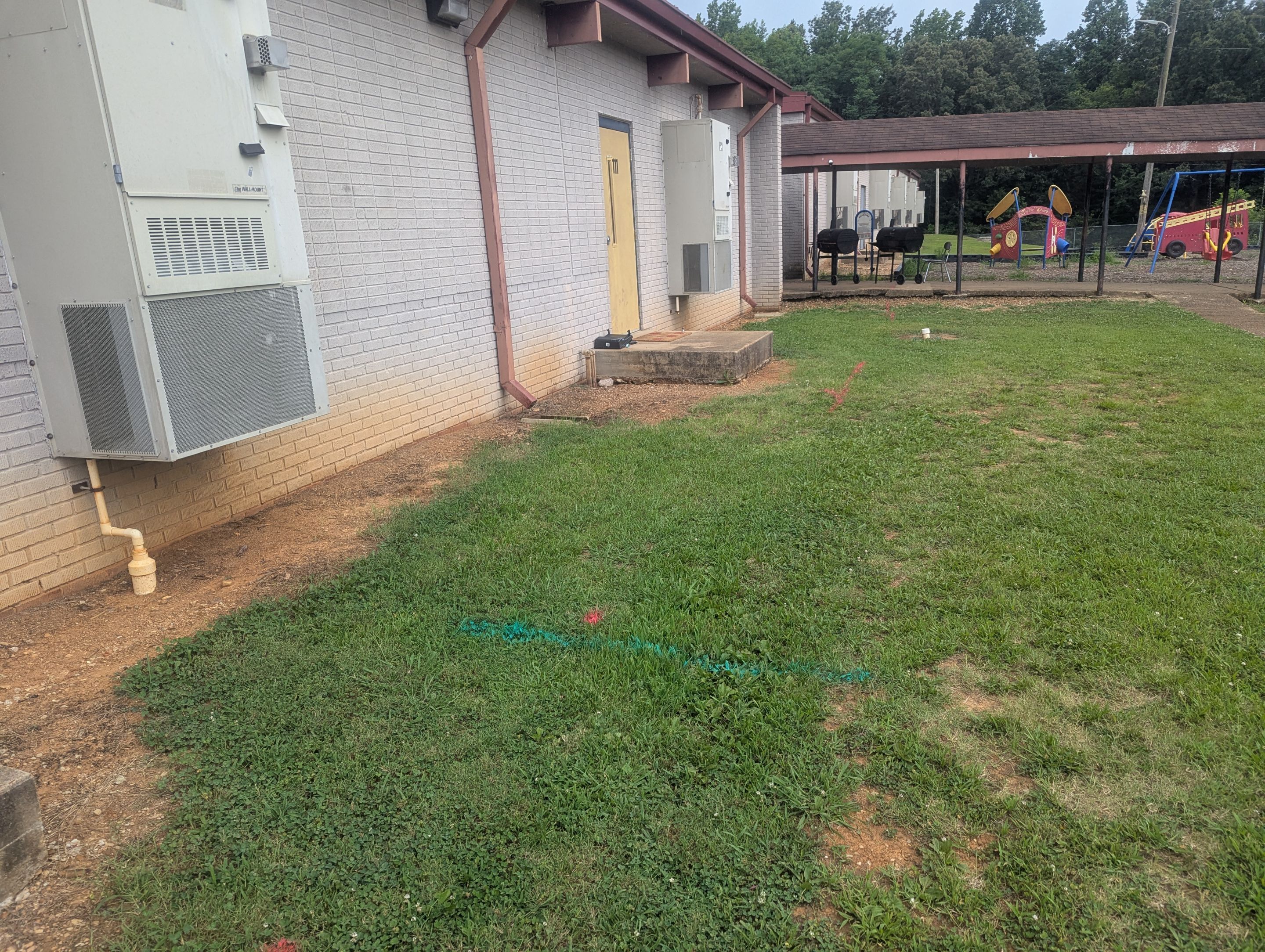 Utility Locate and GPR (School Project) by Alsip Locating Service, LLC