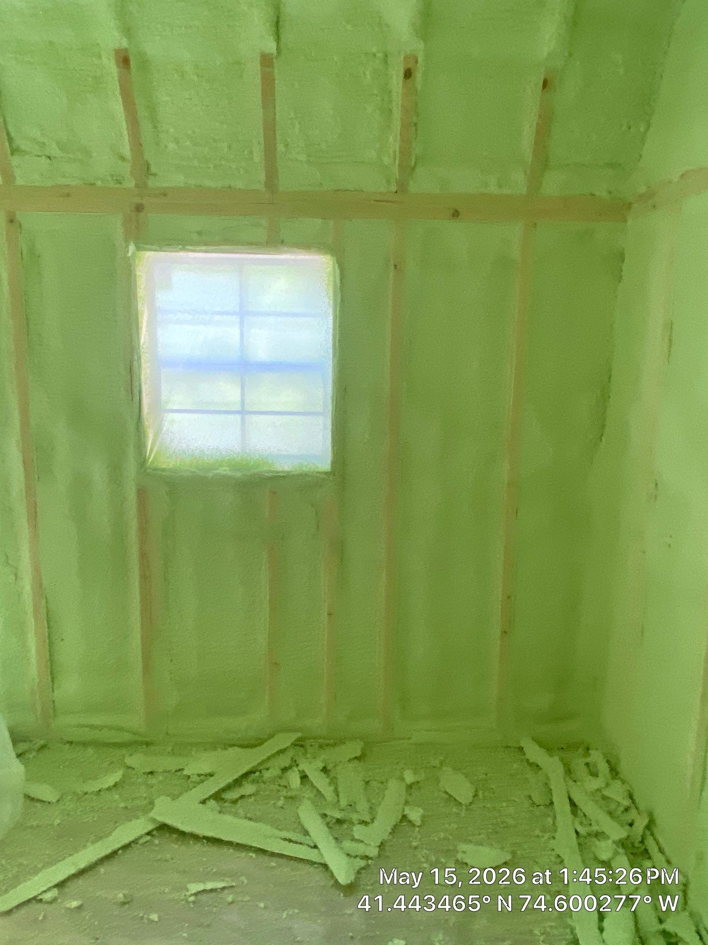 Shed Insulation using Closed Cell Spray Foam by NYS Foam & Energy