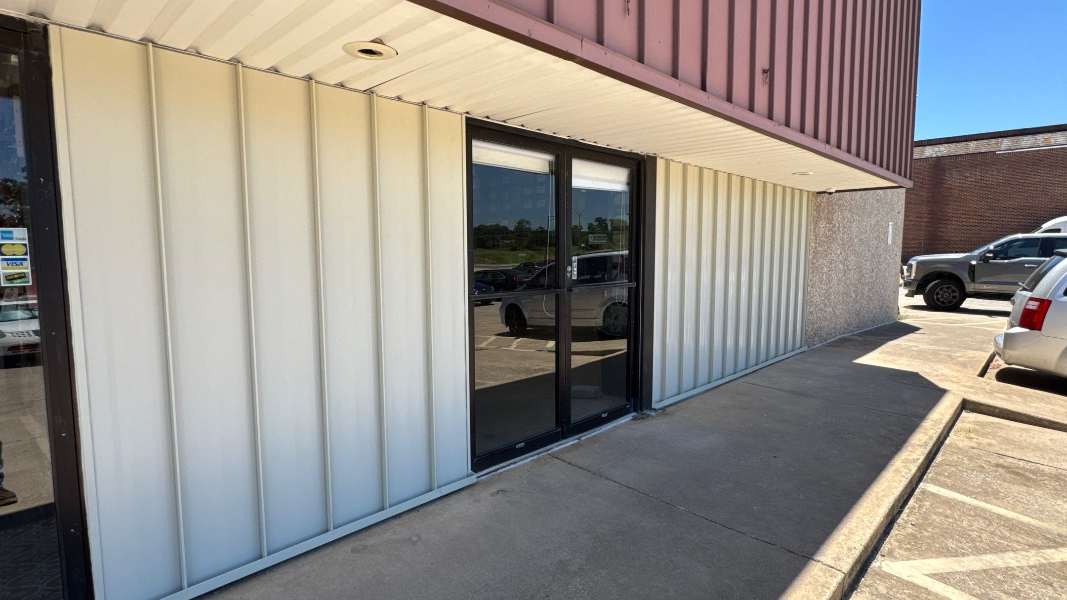 Commercial Building using Various Exterior Products by Harvey Roofing & Construction