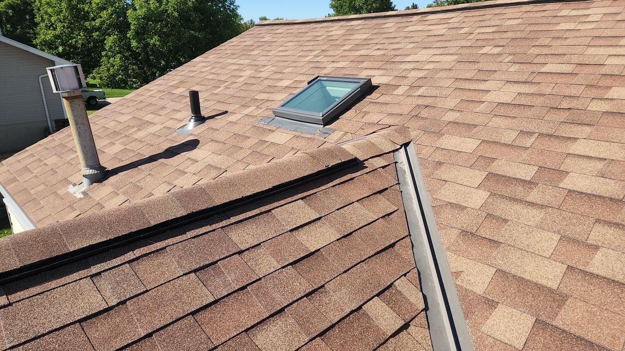 Hail Damage Re-roof in Omaha, NE by White Castle Roofing