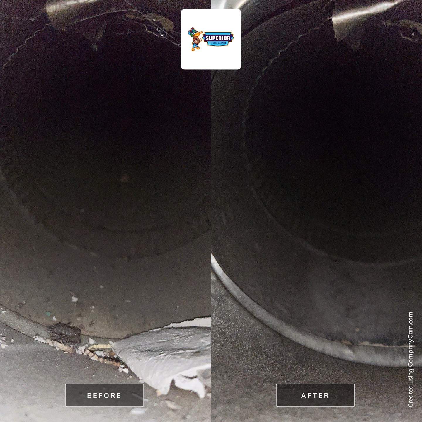 Air Duct Cleaning With a Vacuum Truck in Struthers, OH by Superior Air Duct Cleaning