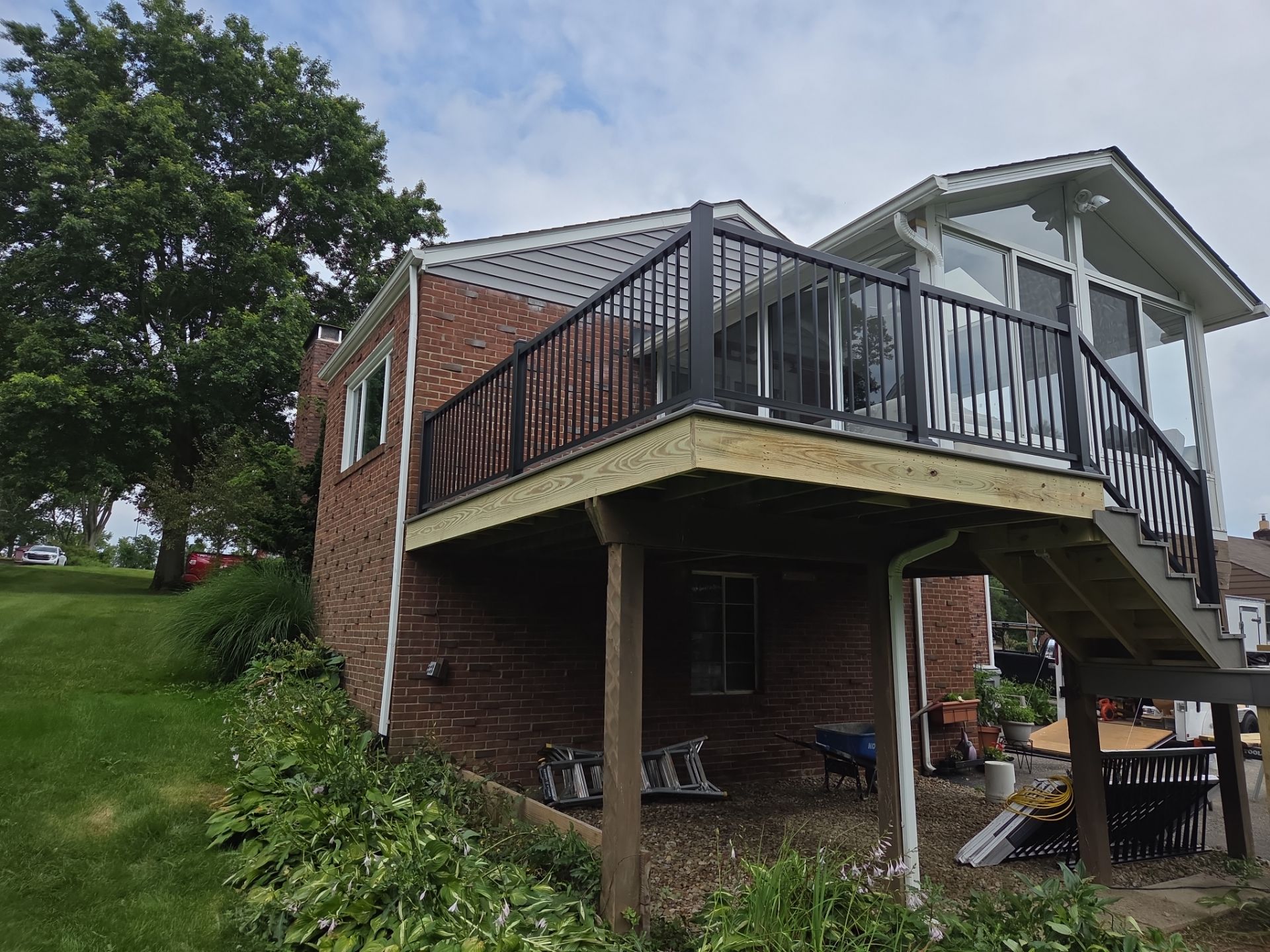 Re-deck  by Cousins Roofing Siding & Decks