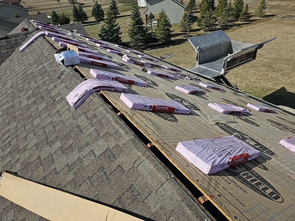 Partial re roof back slope only- Owens Corning Oakridge Driftwood by Nitro Roofing and Construction