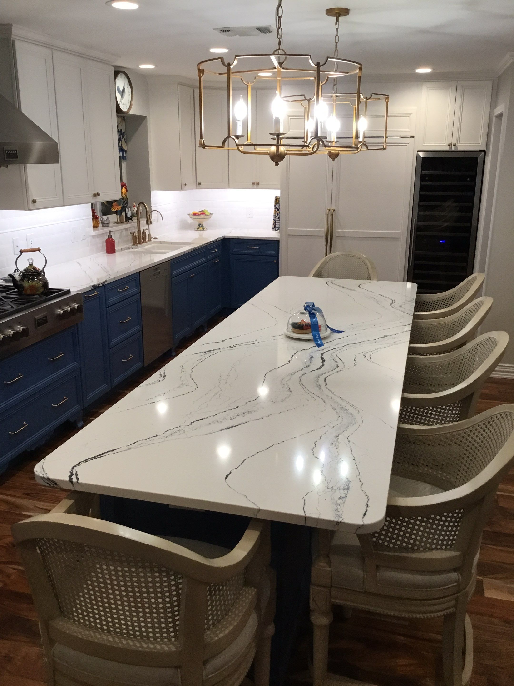 Vista Del Norte Kitchen Remodel | Smart Storage & Custom Blue Island by Legacy Bath and Kitchen