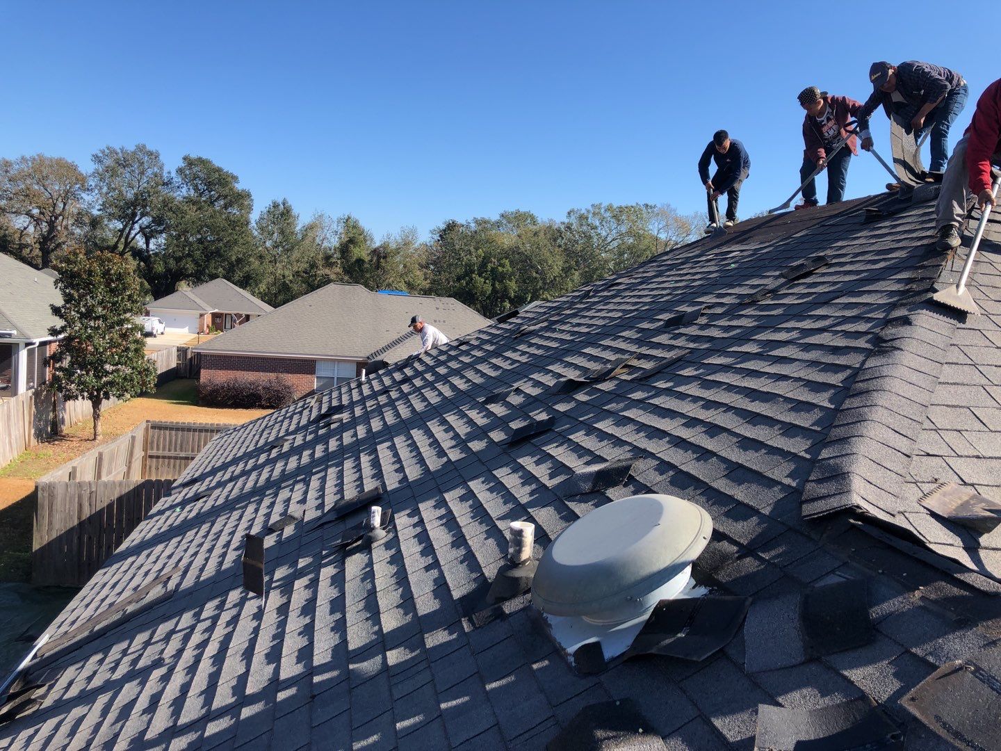 Residential Roofing Repair using Roof Replacement by American Roofing & Construction LLC