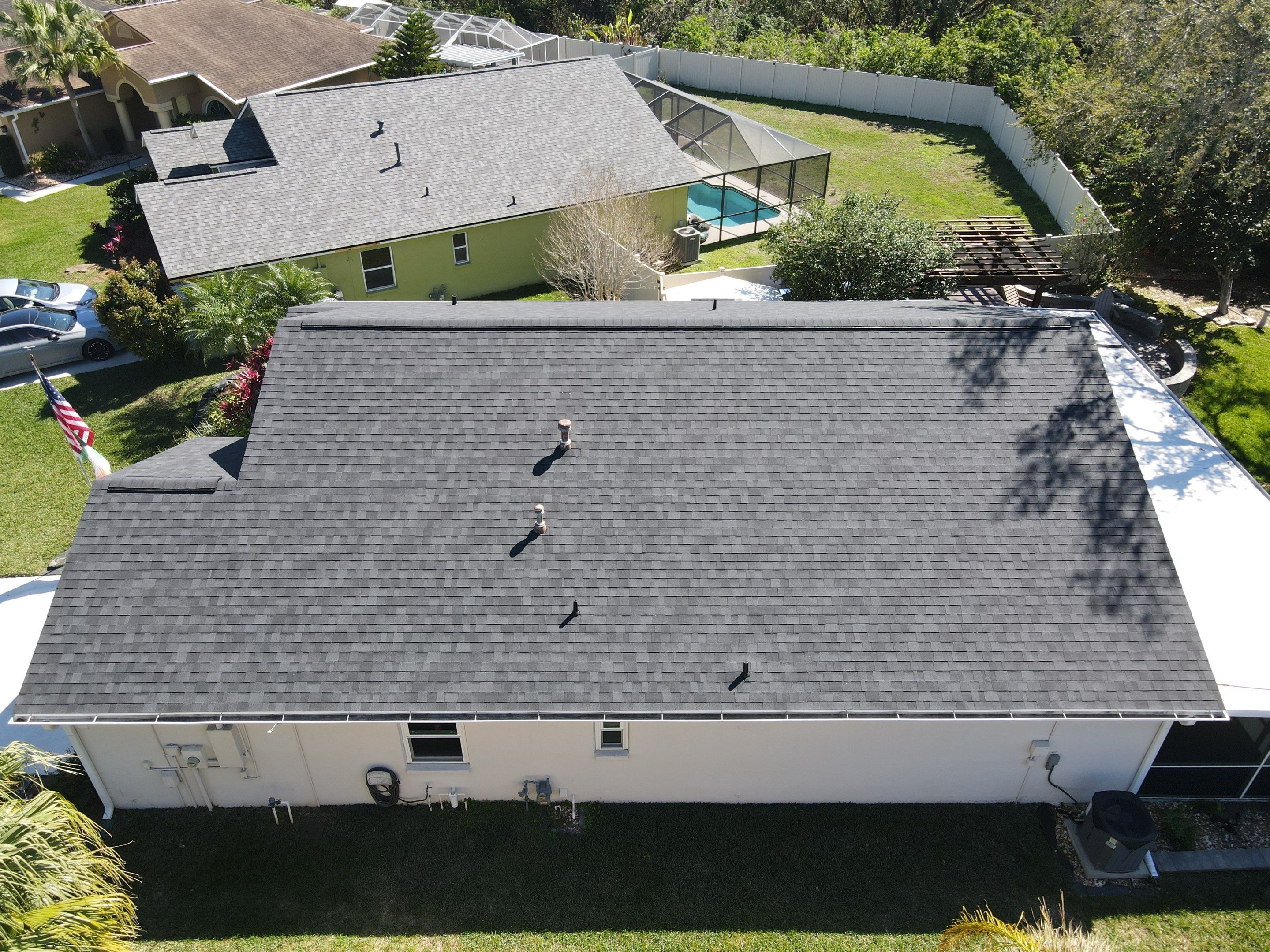 Roof replacement in Brandon, FL. by Steadfast Roofing