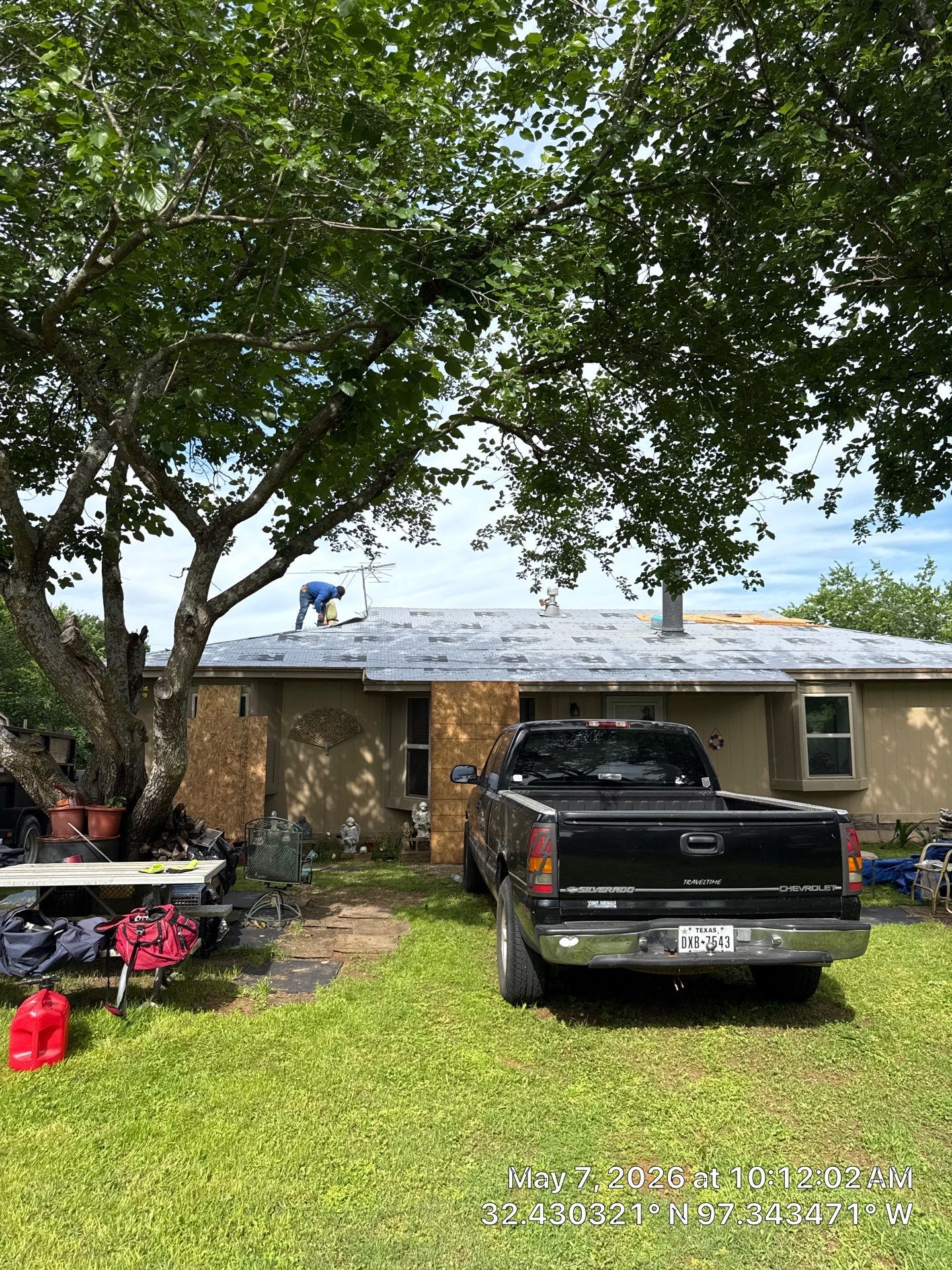 Project in Joshua  by Zeus Exteriors
