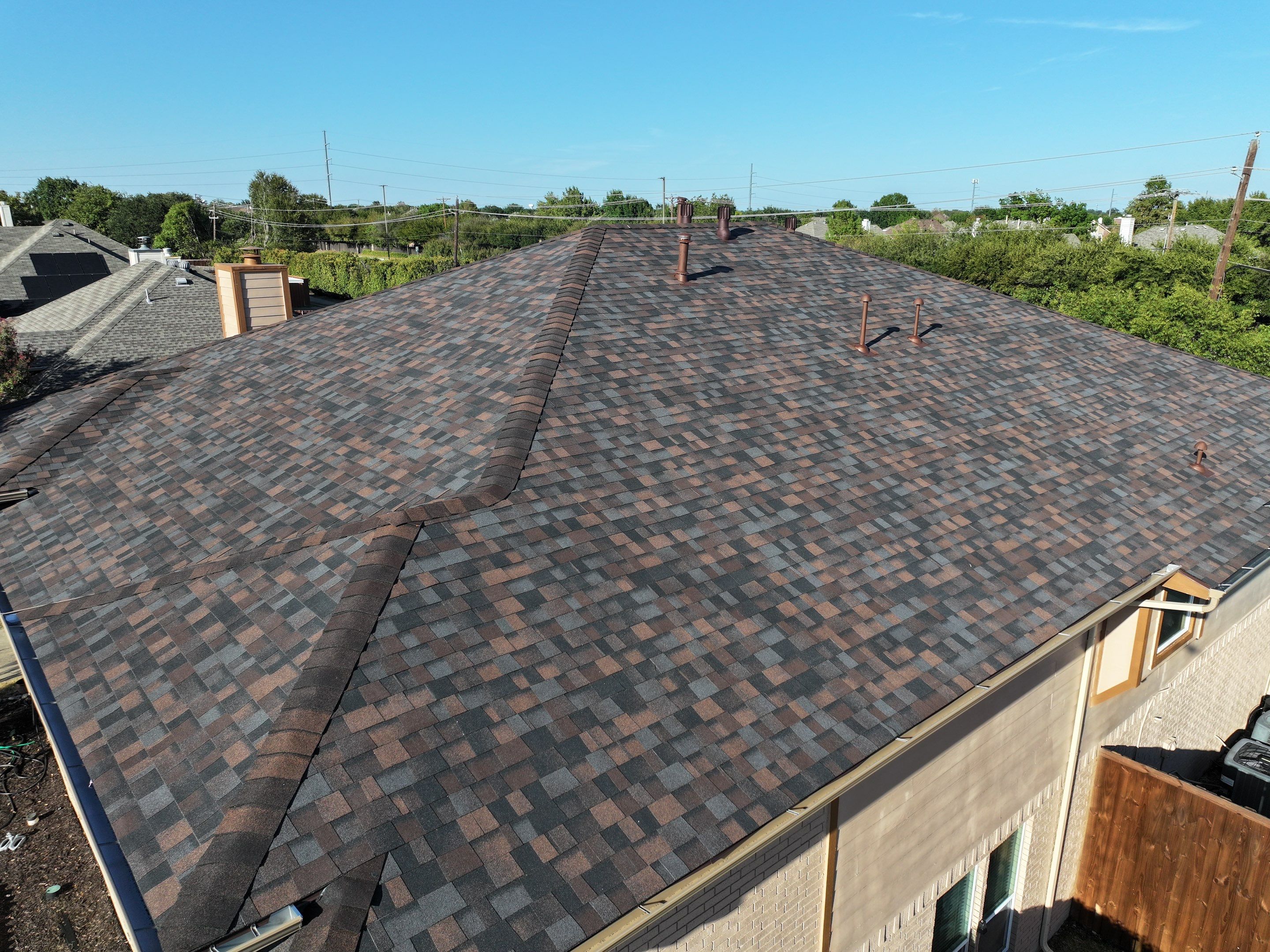 Architectural Shingle Roof Replacement and Damage Assessment in Richardson by Rich the Roofer LLC