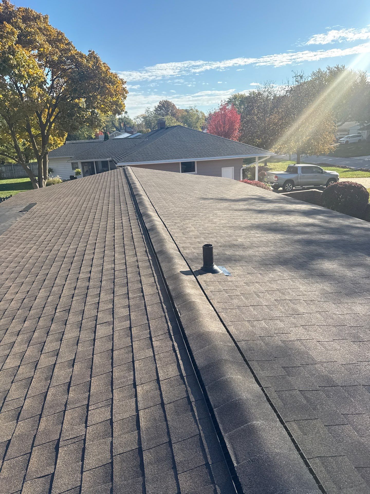 Residential Roofing Installation using GAF Timberline HDZ Barkwood by Nitro Roofing and Construction