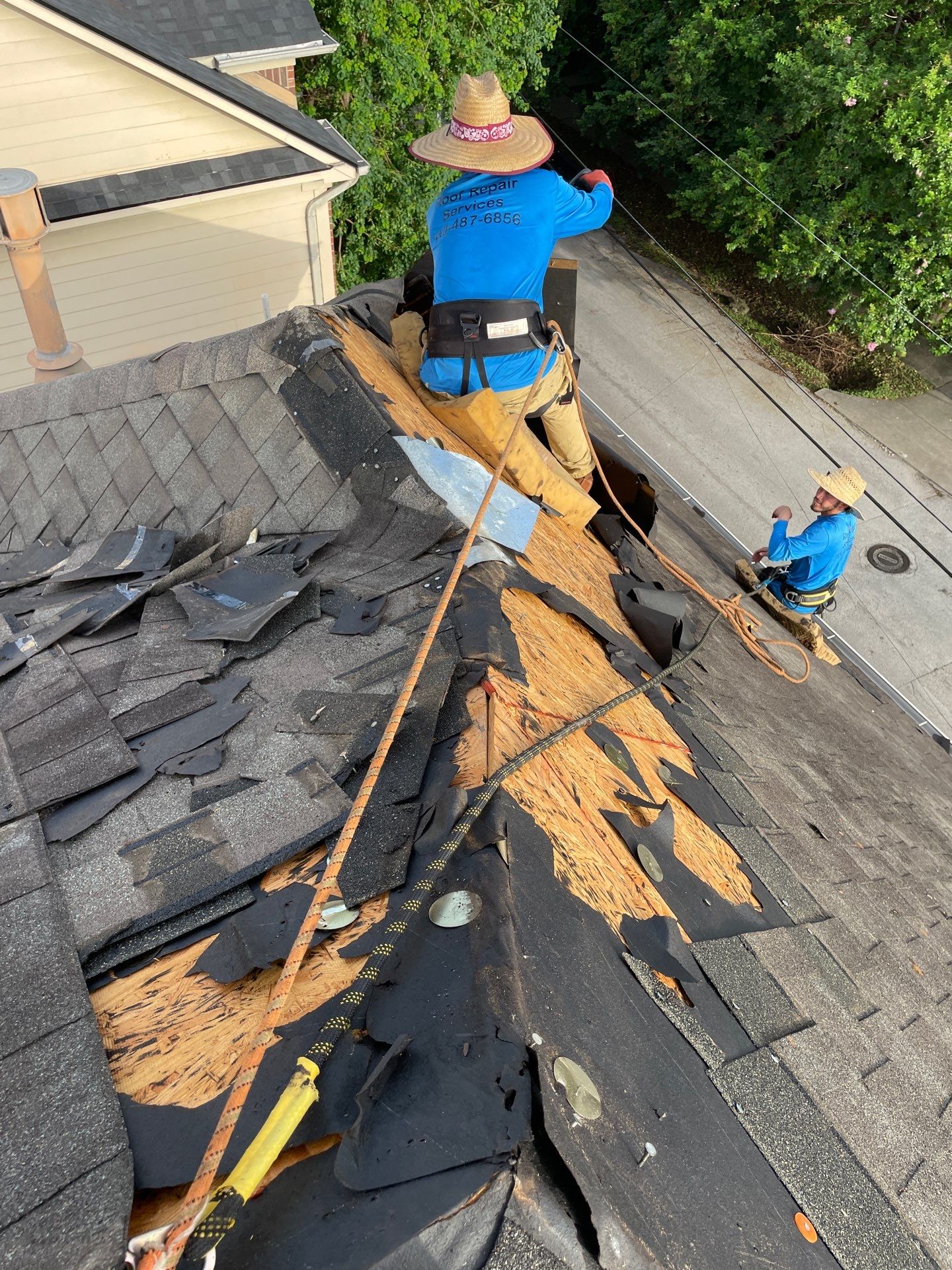 Residential Roofing Repair using Owen's Corning Duration (Lifetime) Shingles by Roof Repair Company