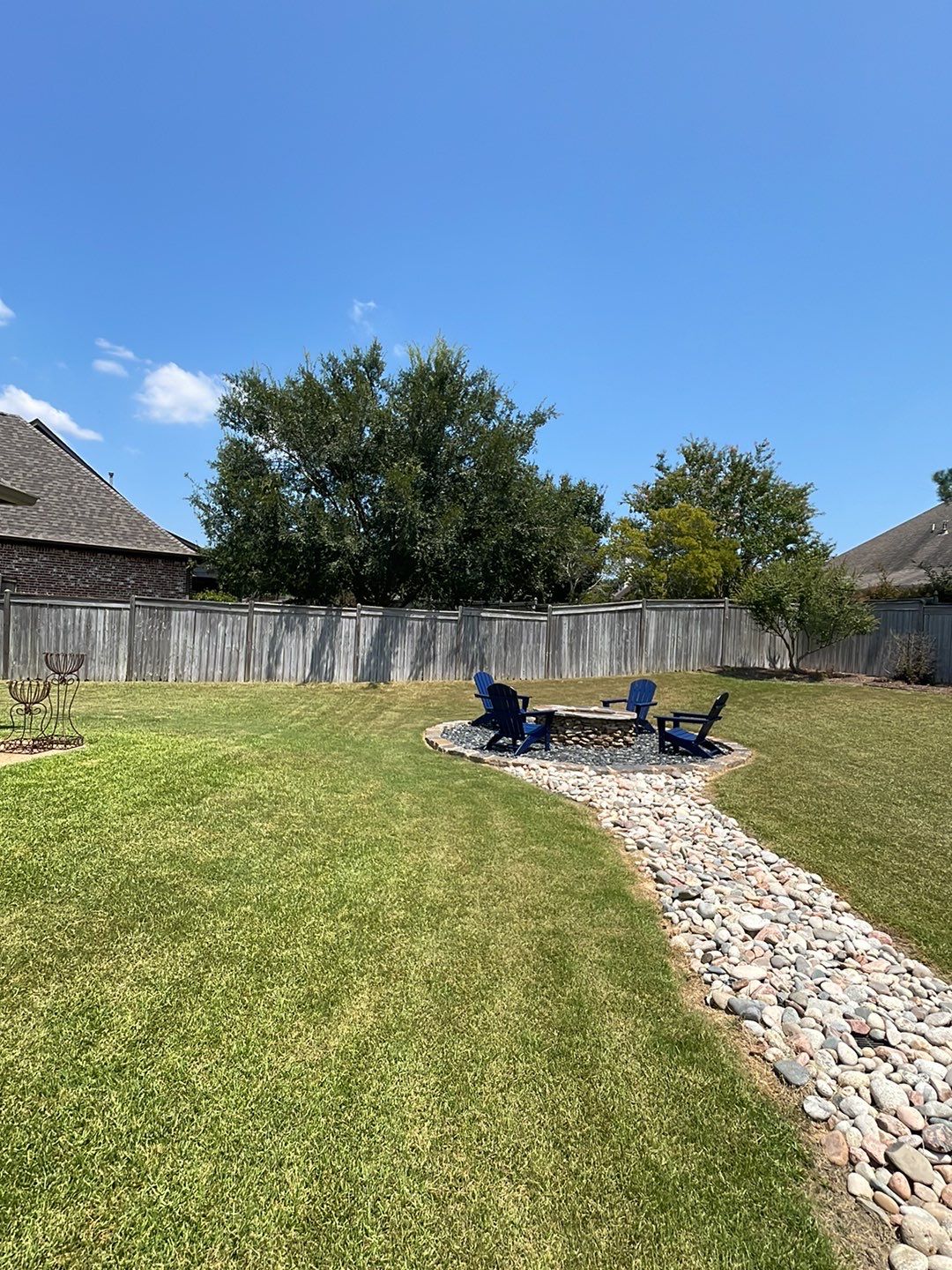 6ft Cedar Good Neighbor Fence by Roberson Construction LLC