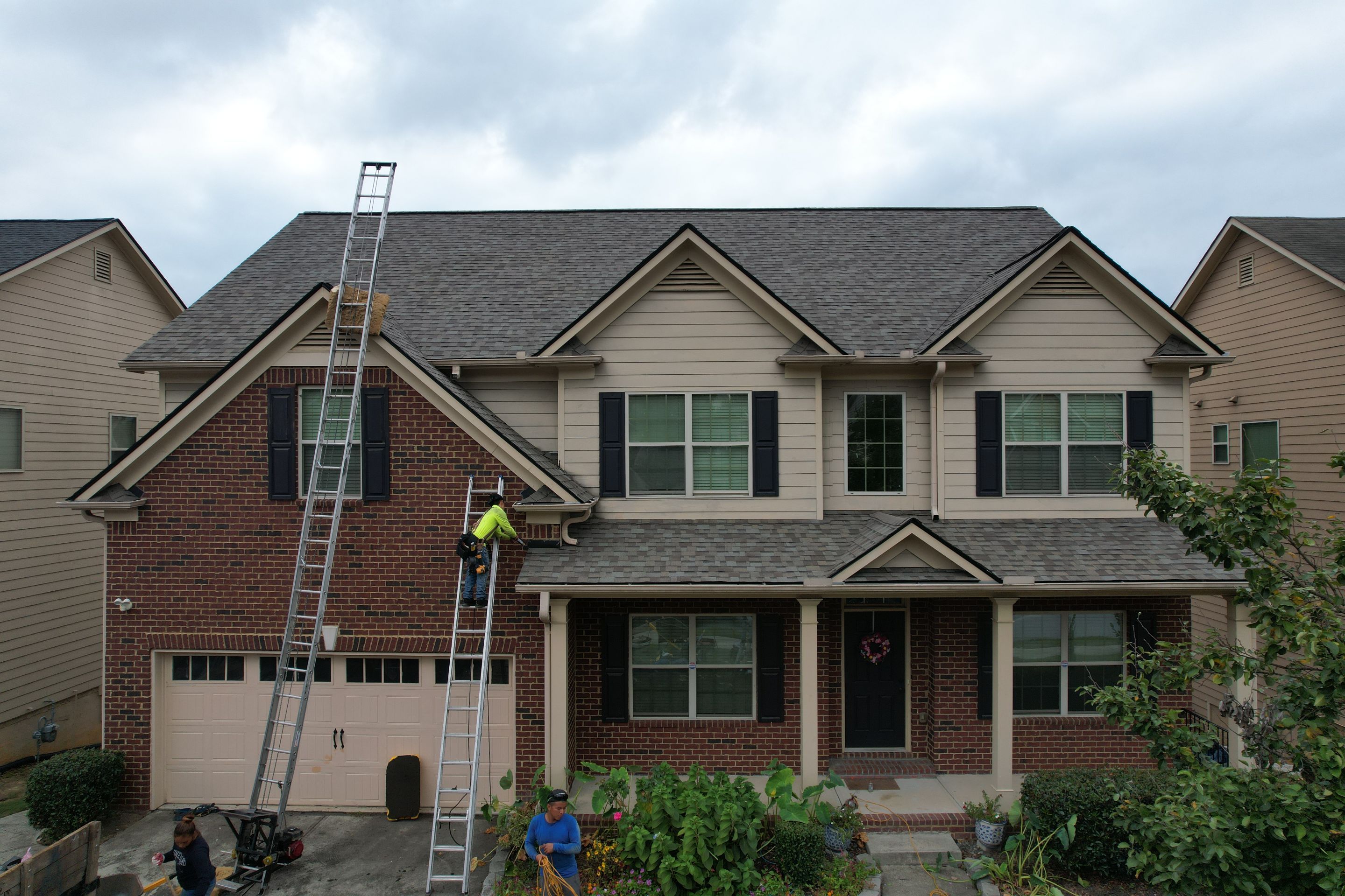 Residential Roofing Installation using Owens Corning by Inspector Roofing and Restoration