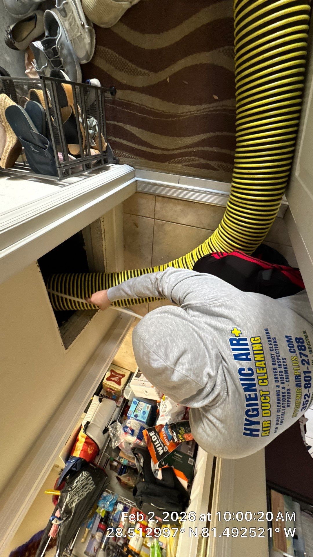 Air Duct Cleaning Encapsulation in Orlando by Hygienic Air, Inc