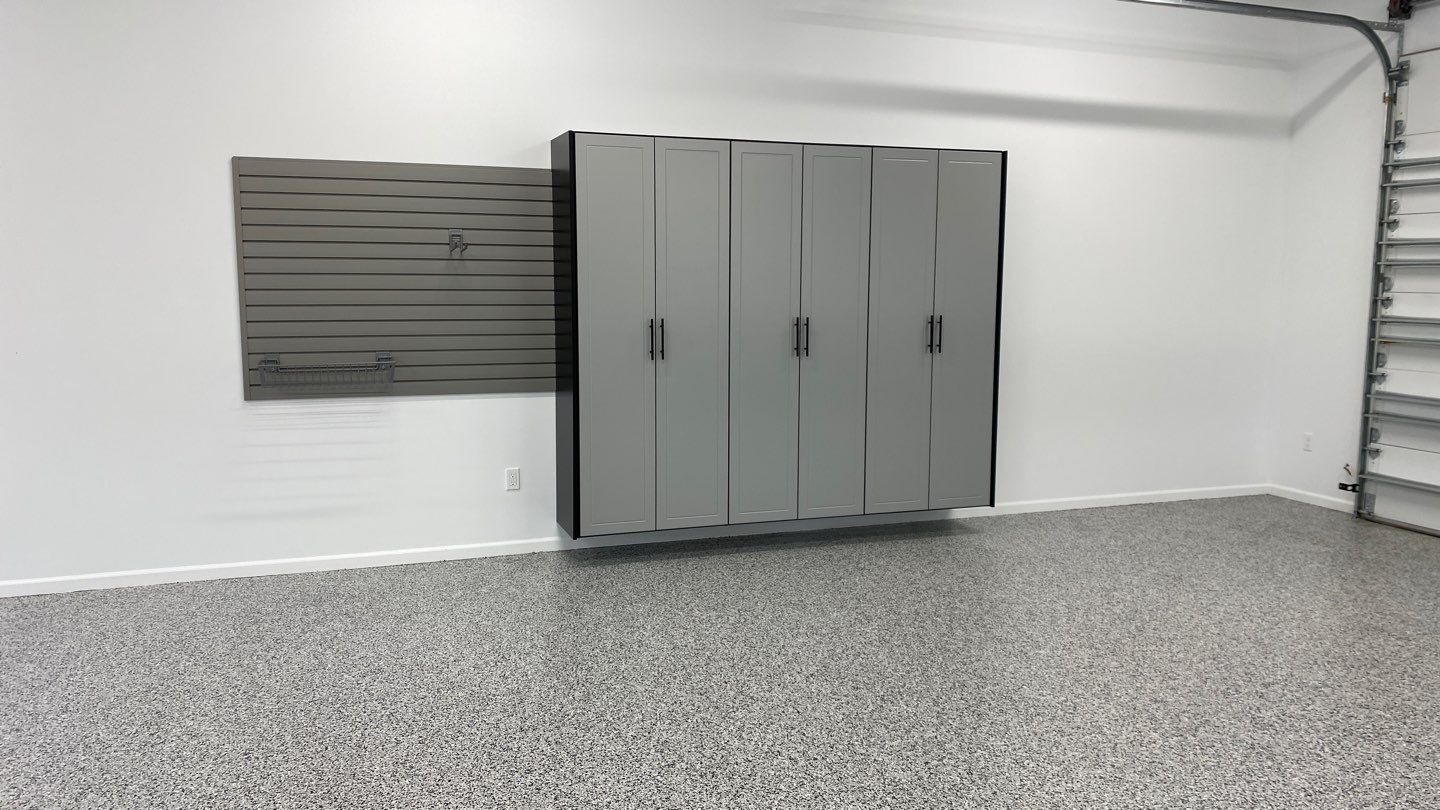 Pat F. gets a beautiful remodeled garage! by Banner Garage