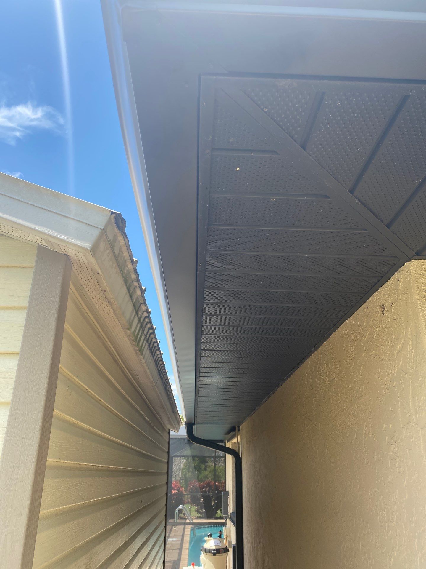 Seamless Bronze Gutters in Cape Coral FL by Gutter Professors