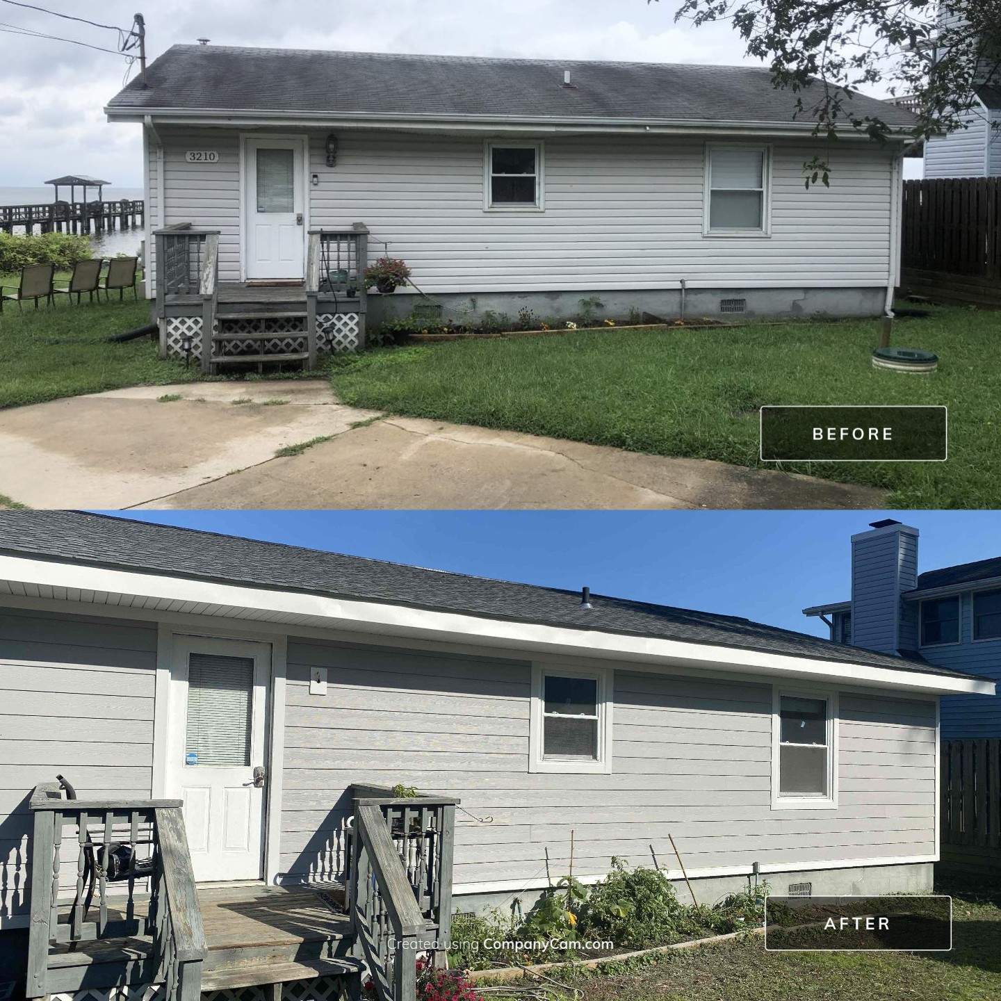 Siding Installation using JH Select Cedarmill Eased Edge by ExteriorPros