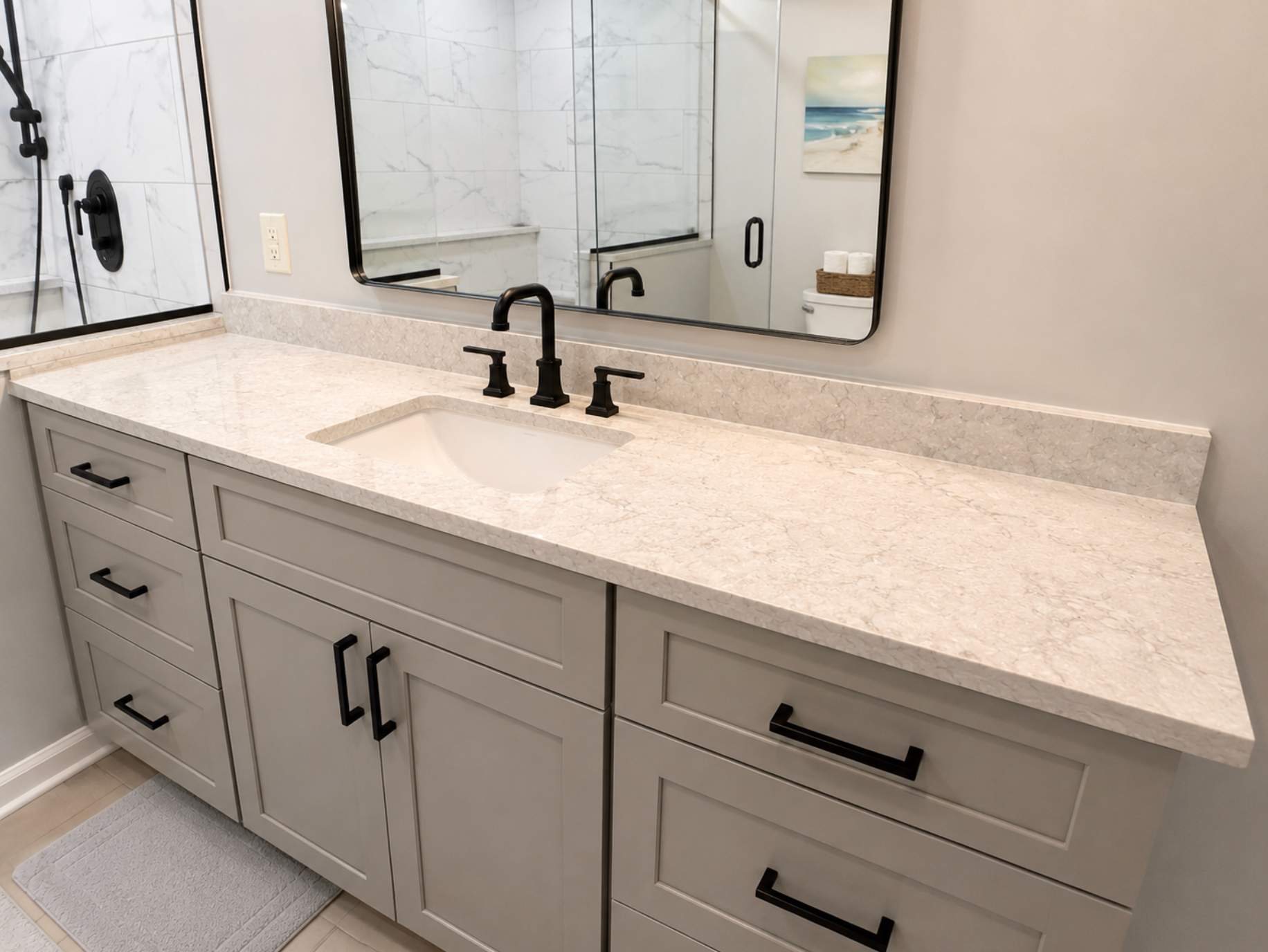Langley Bathroom Remodel by Integrity Tile and Home LLC