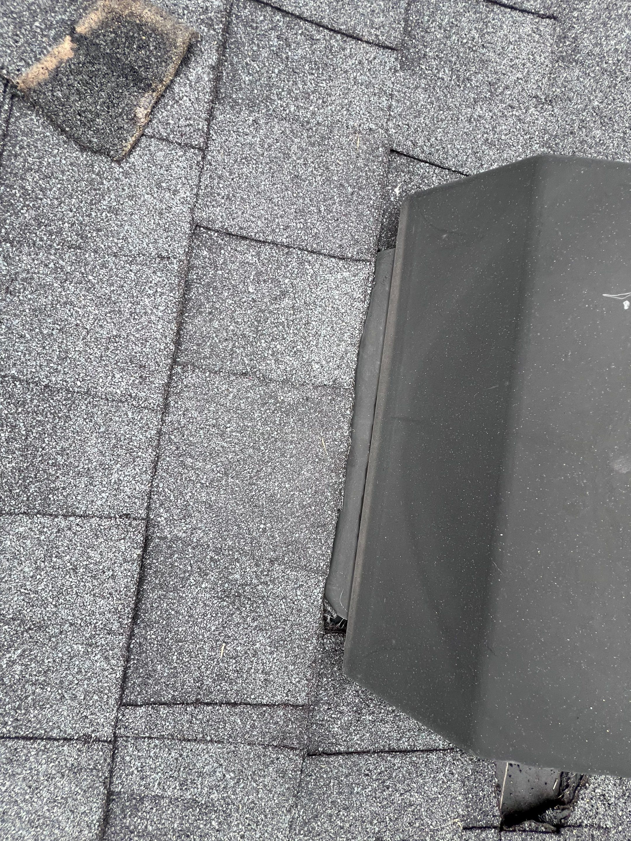 Hail Damage using Owen's Corning Duration (Lifetime) Shingles by Roof Repair Company