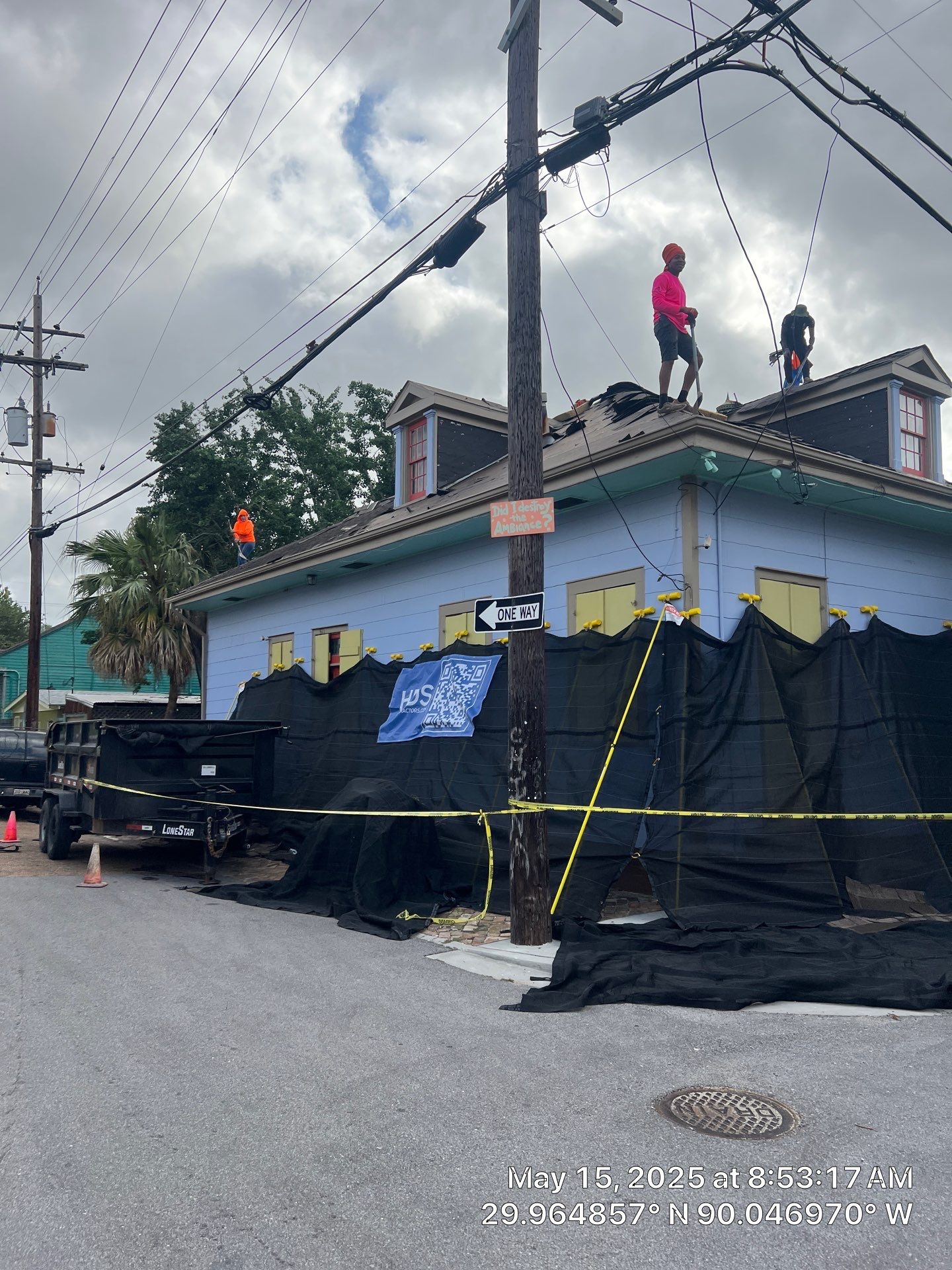 Roof Replacement in New Orleans by HDS Contractors