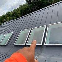 24ga 1" Nail-Strip Charcoal Gray  by Total Roofing System The Metal Roof Experts