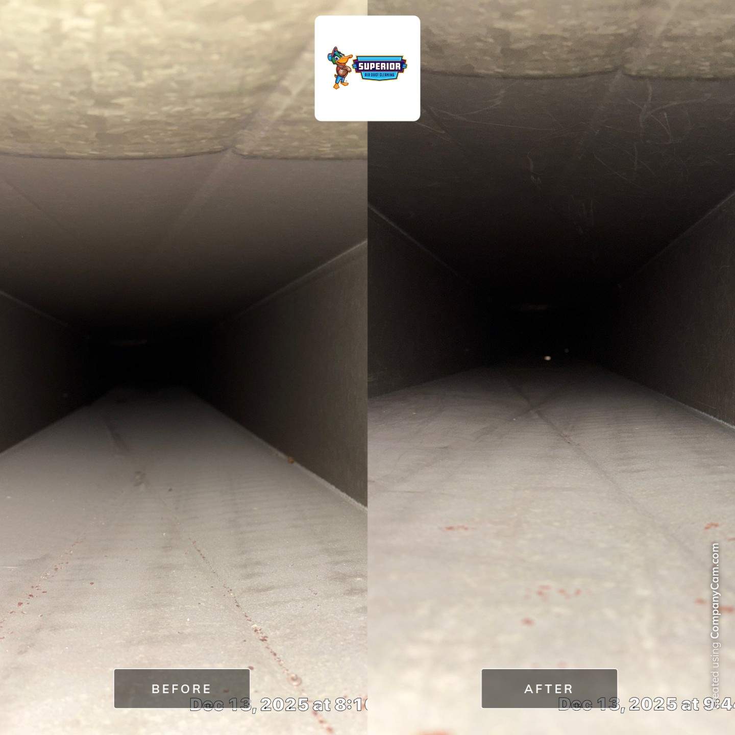 Air Duct Cleaning With a Vacuum Truck in Ellwood City, PA by Superior Air Duct Cleaning