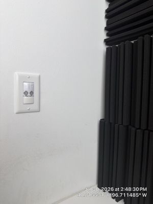 Commercial Acoustic Panel Installation and Media Room Setup in Lincoln