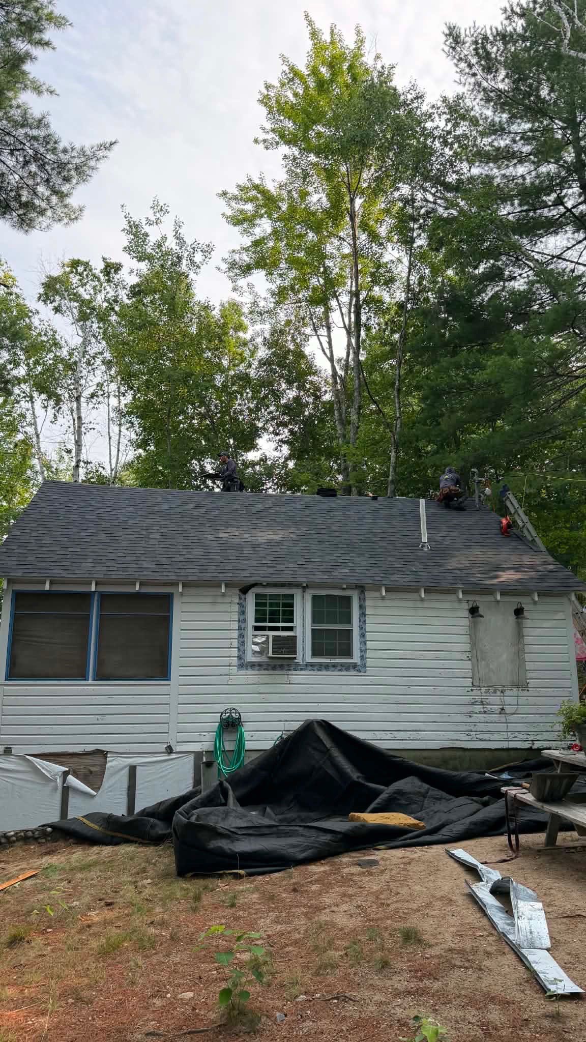 π Fresh Owens Corning Roof in Waterboro, Maine! π² by Tall pine roofing