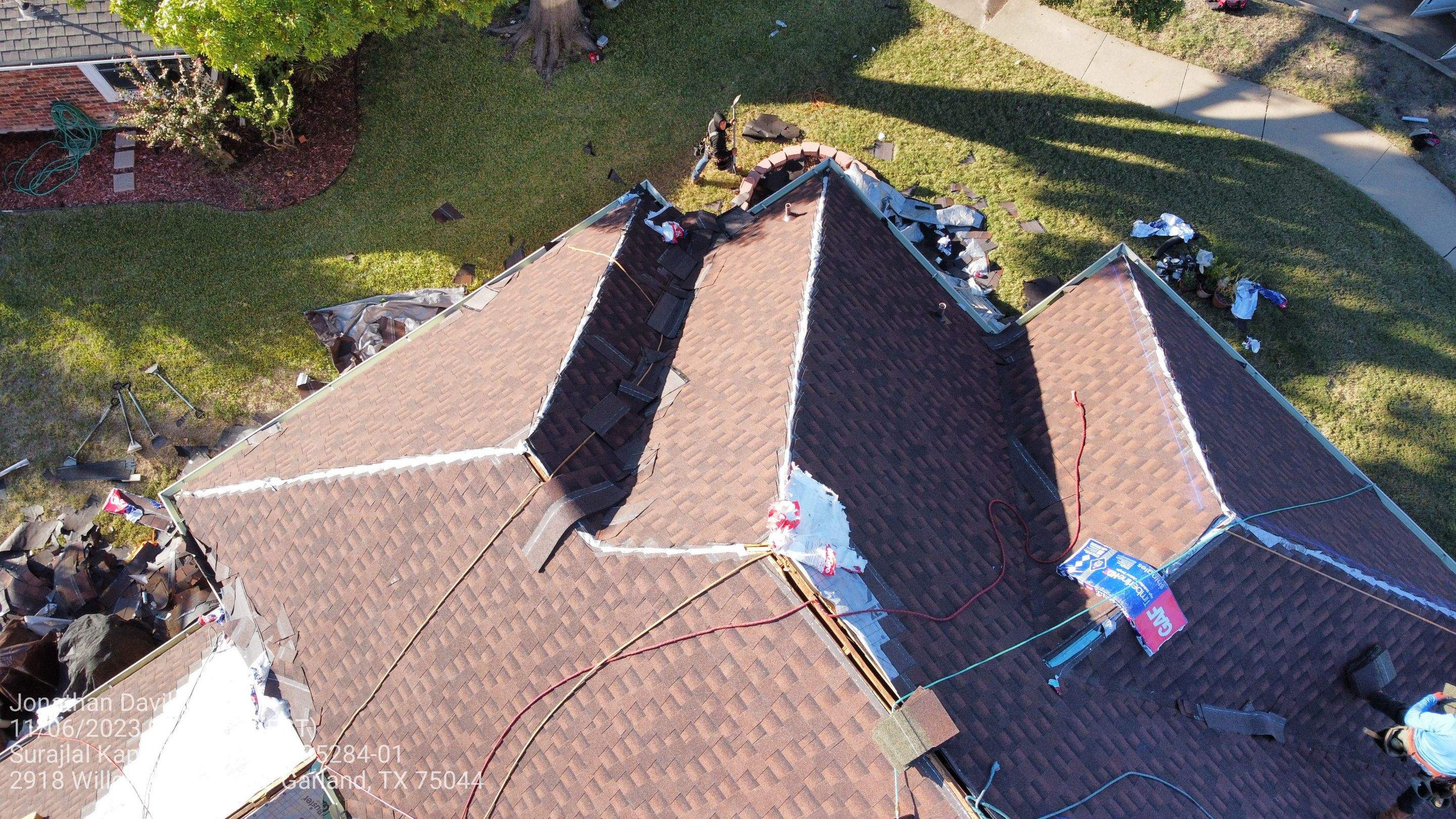 Project in Garland  by Zeus Exteriors