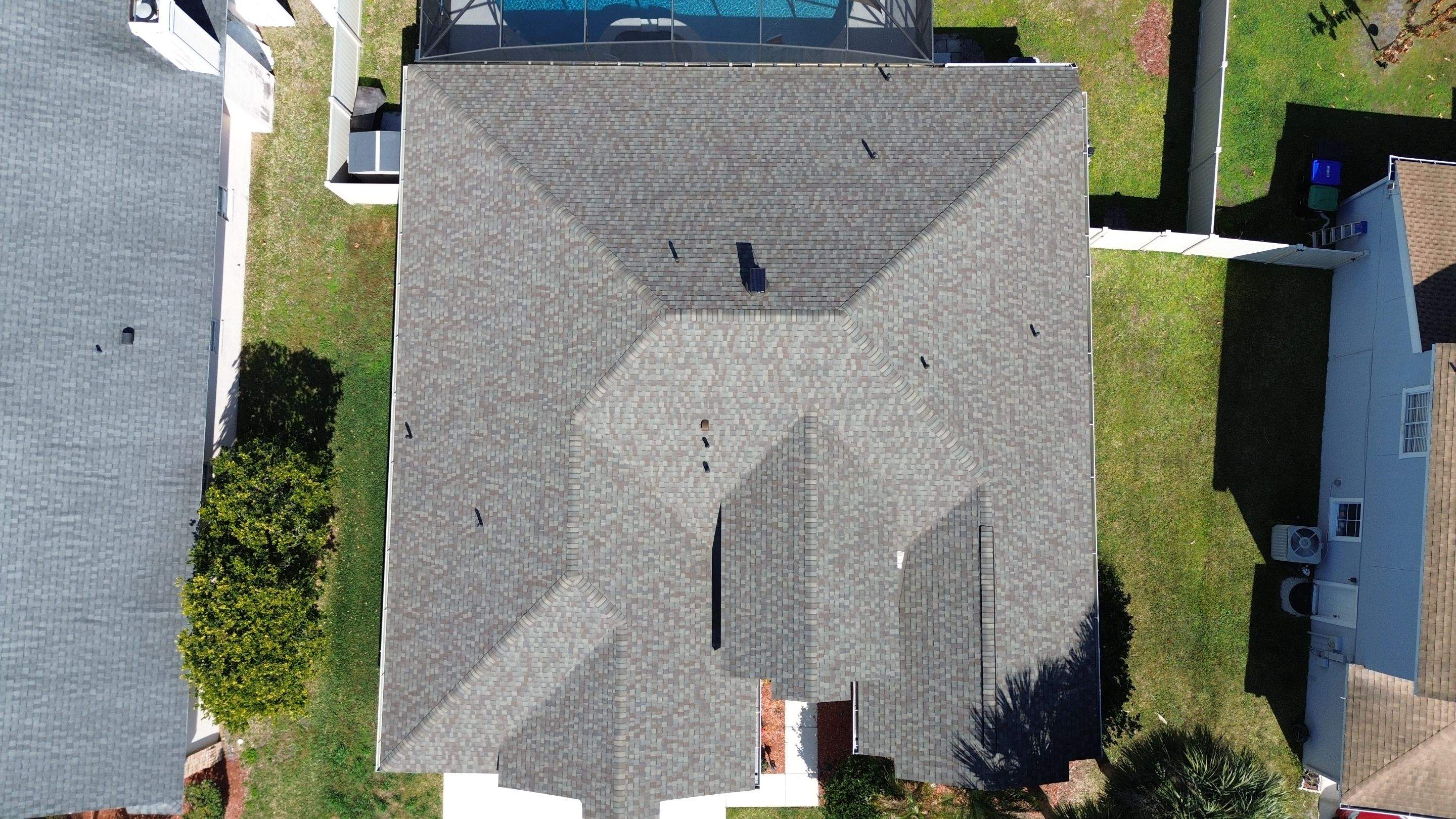 Residential roof in Orlando by Gold Key Roofing