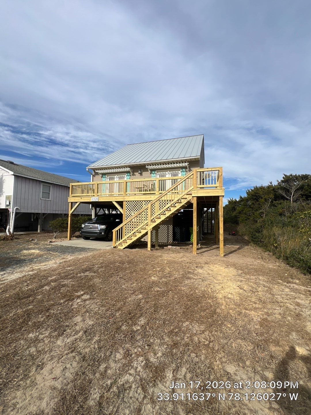 Deck Construction in Oak Island, NC | Coastal Outdoor Living Project by RGR Construction and Roofing, LLC