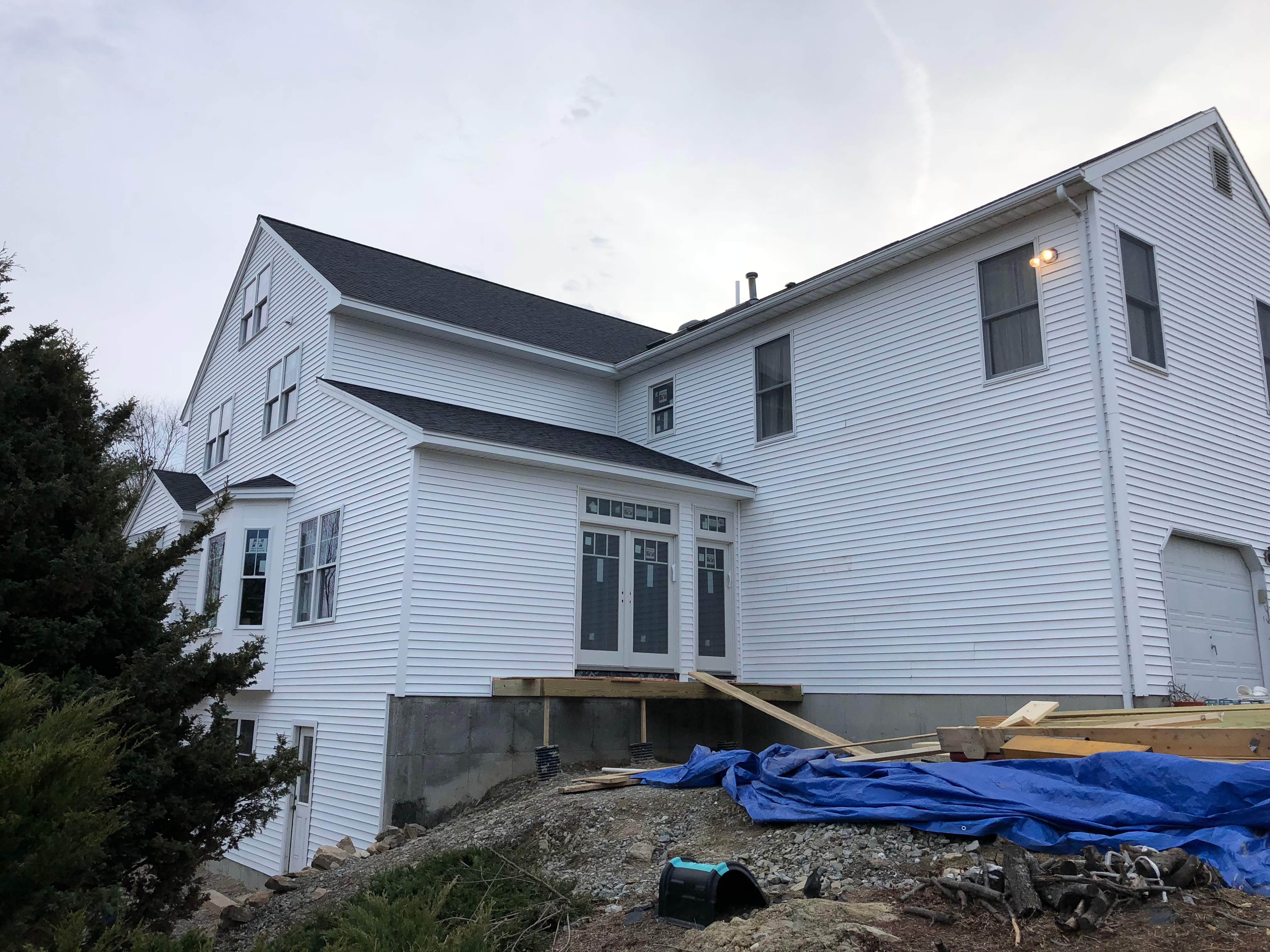 Siding and Window Installation on new addition by UBrothers Construction