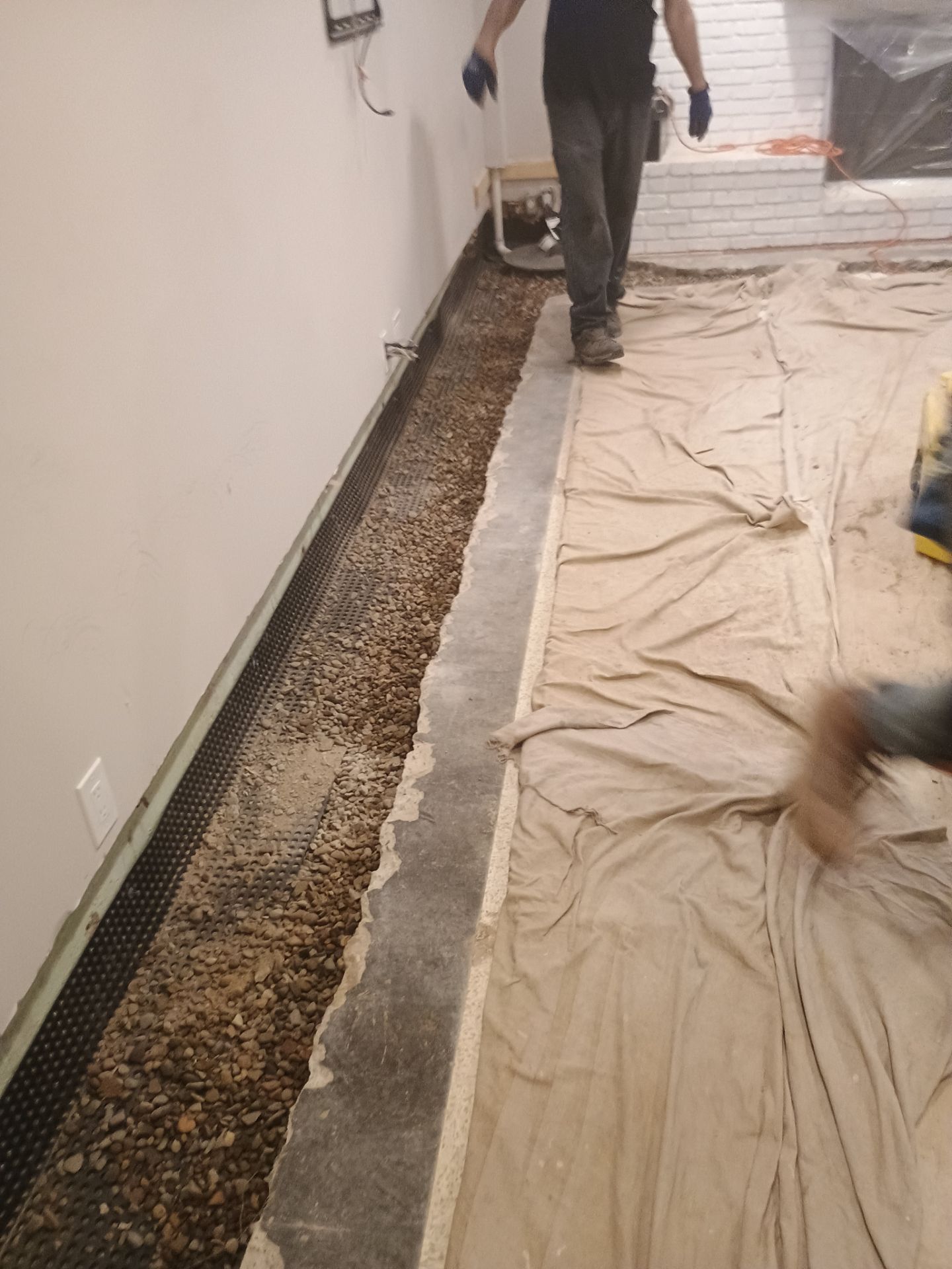 Interior Drain Tile & Sump Pump in Northwest Minneapolis by Waterproofing Northeast