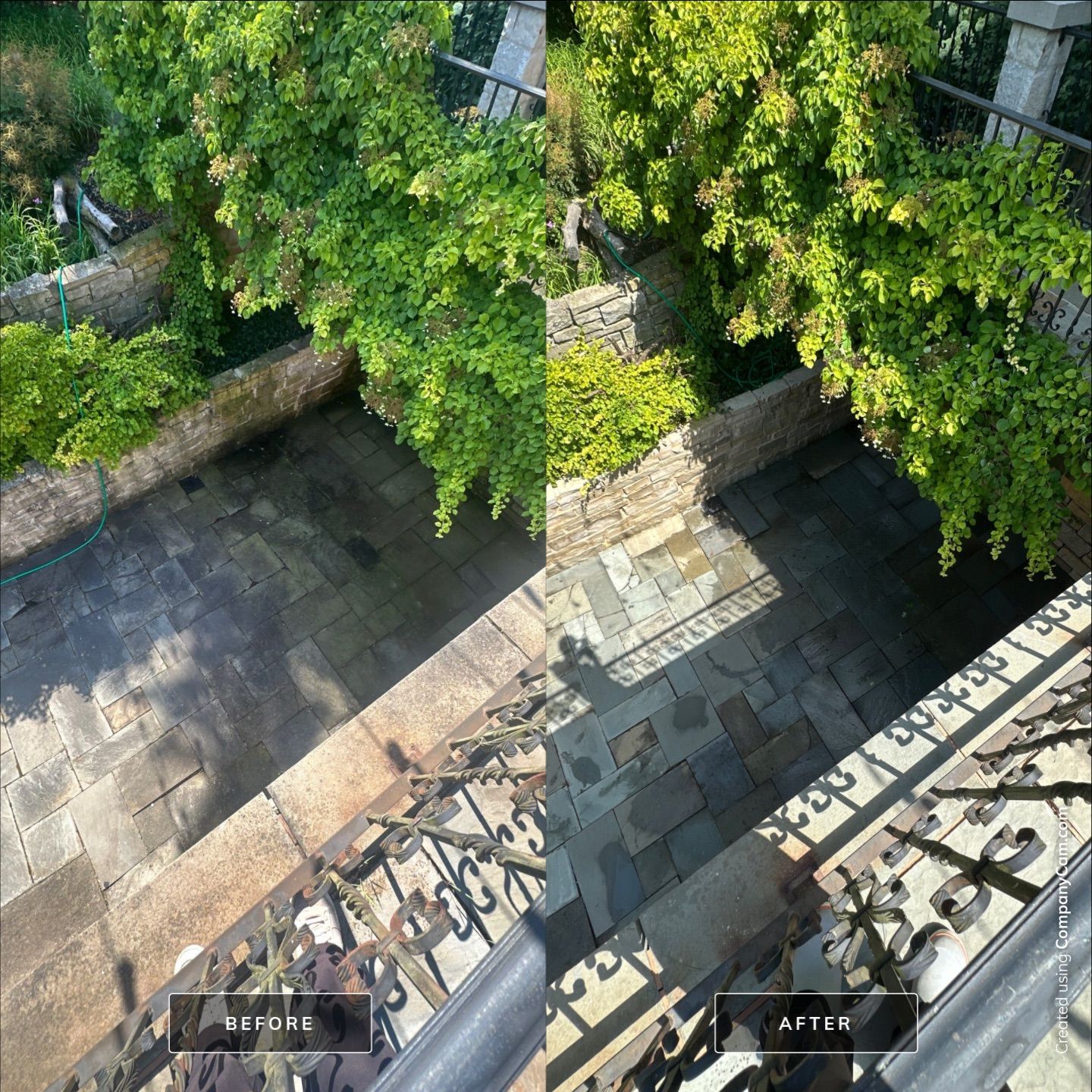 Project in South Barrington by Simmons Power & Soft Washing