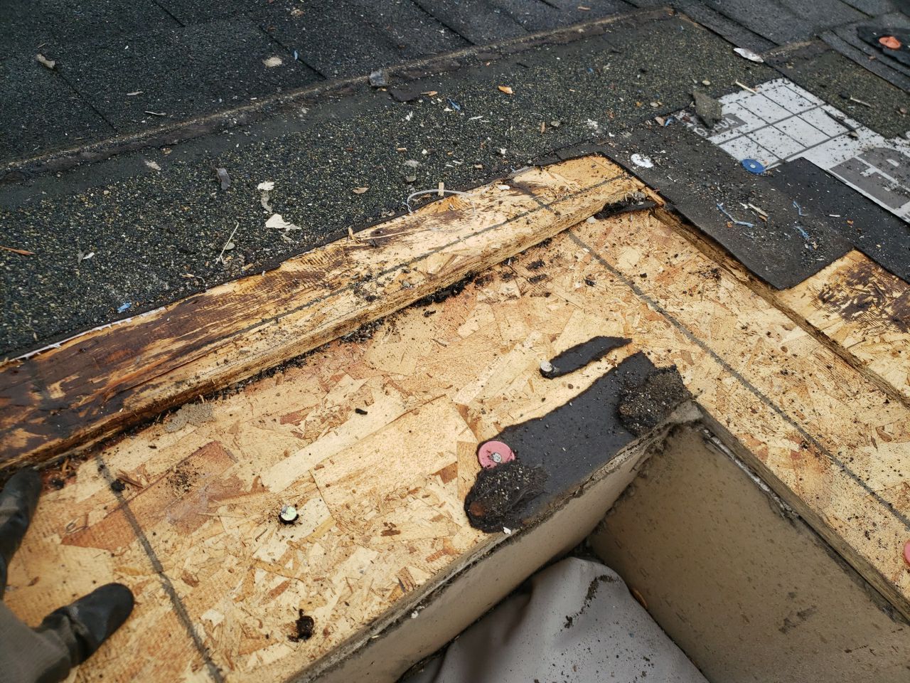 Swamp Cooler Removal using Shingle Repair by The Roof Doctor