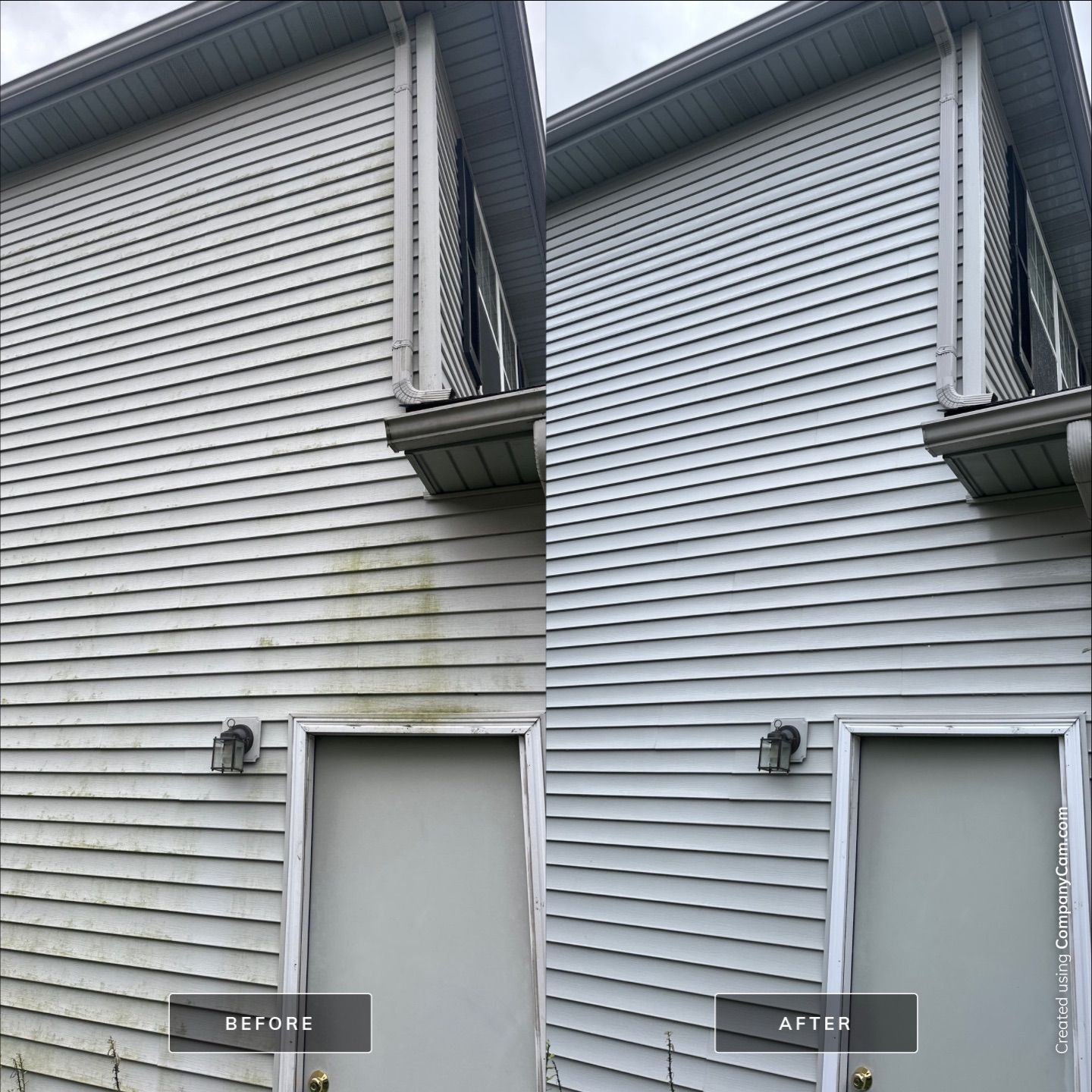 Project in Crystal Lake by Simmons Power & Soft Washing