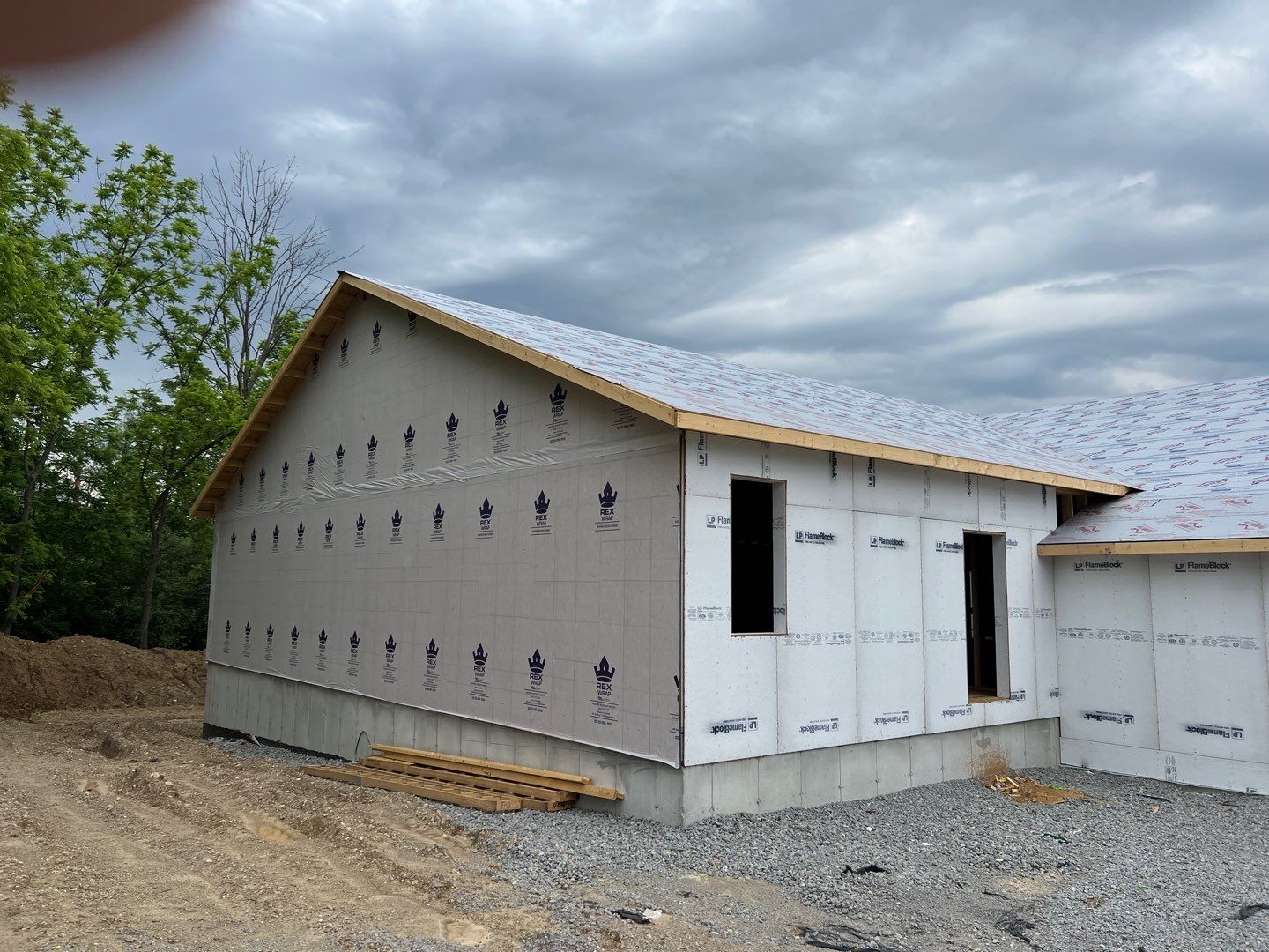 Commercial Roofing Installation using Standing Seam Metal - Burnished Slate Frost by RoofX 