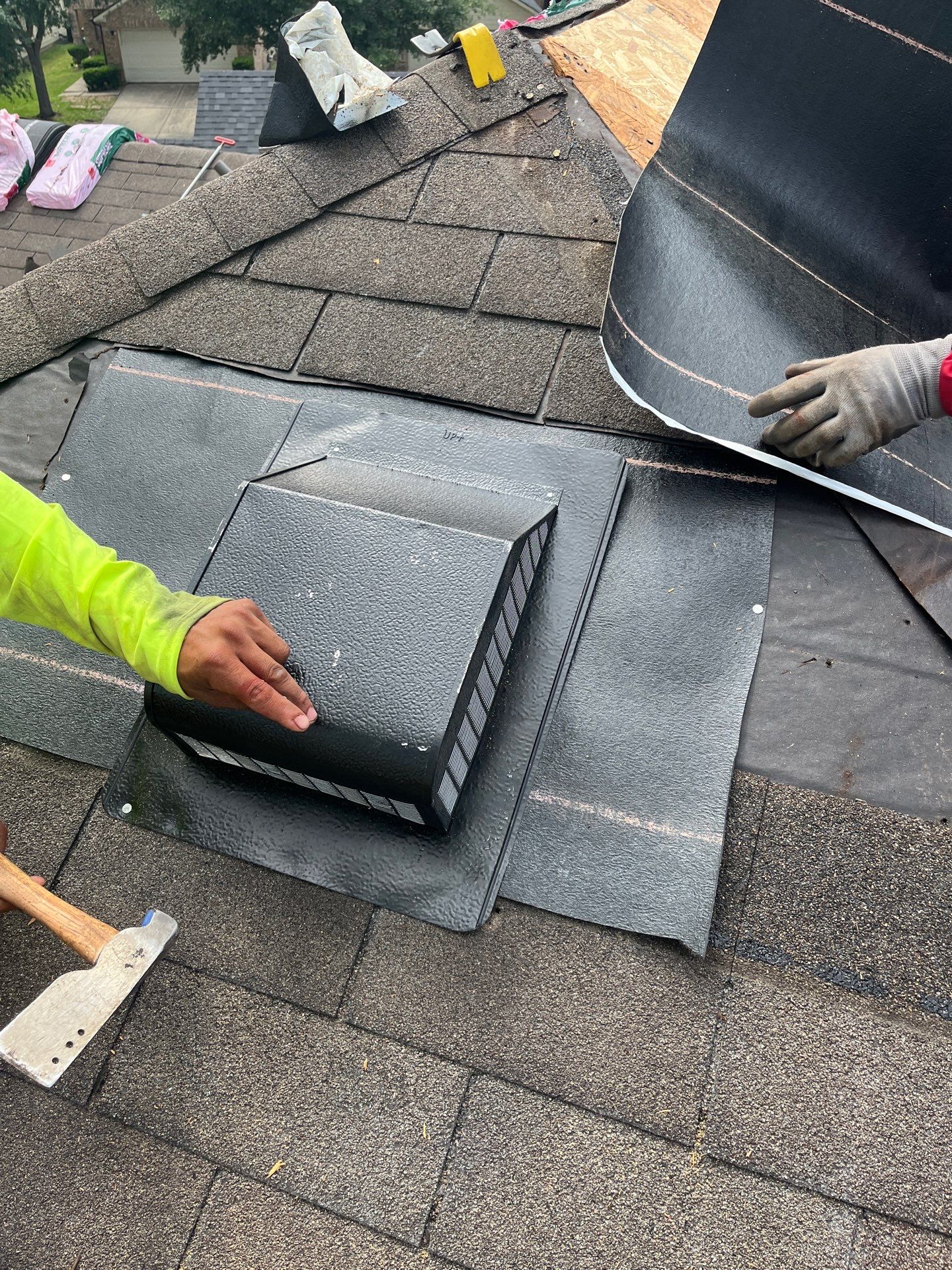 Residential Roofing Repair using Owen's Corning Duration (Lifetime) Shingles by Roof Repair Company