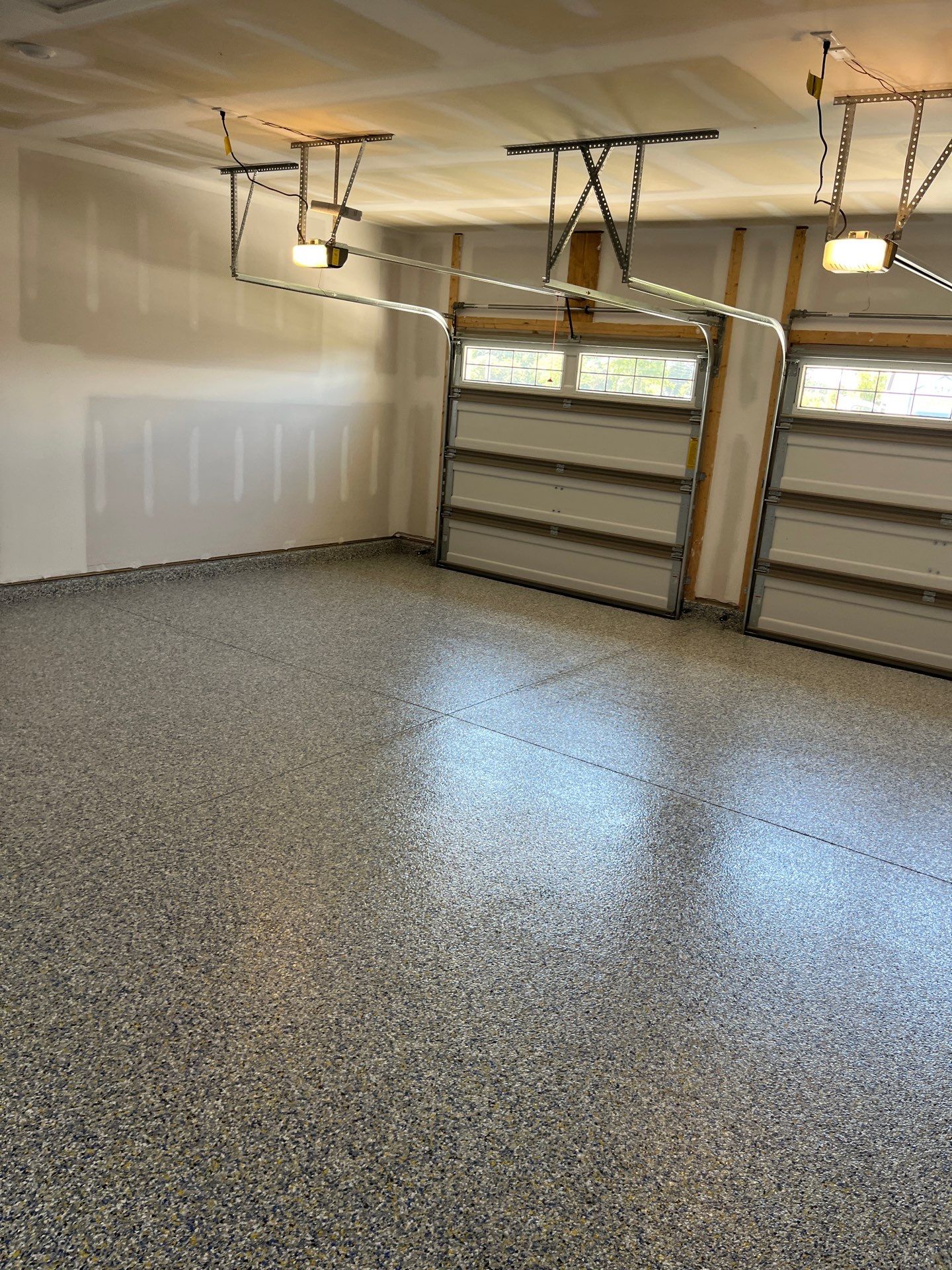 Garage Floor Coating using Custom Color by My Garage Floor Guys
