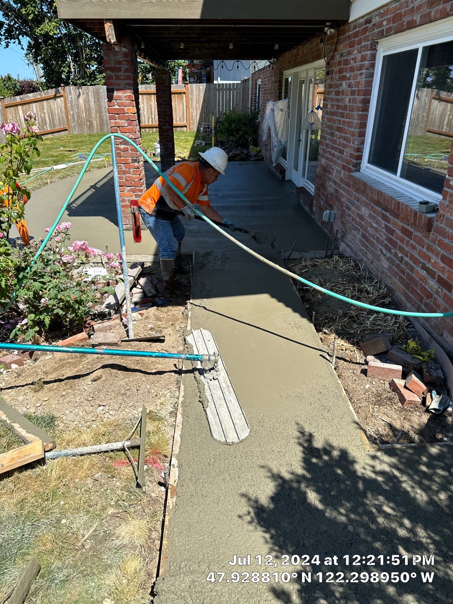 Susan | Concrete Patio by Jireh Asphalt & Concrete Inc 