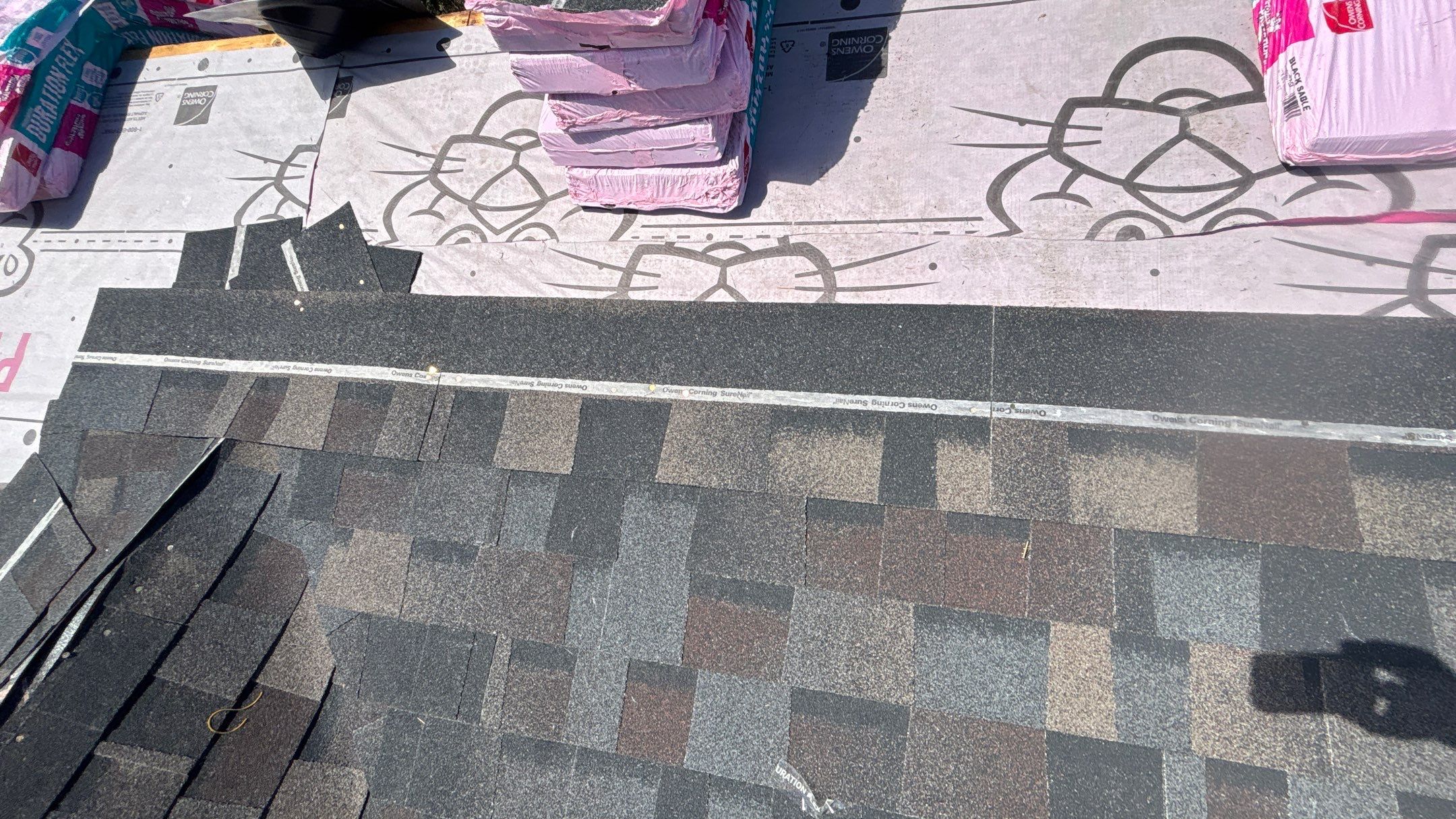 Roof Replacement using Owens Corning Duration by 180 Contractors