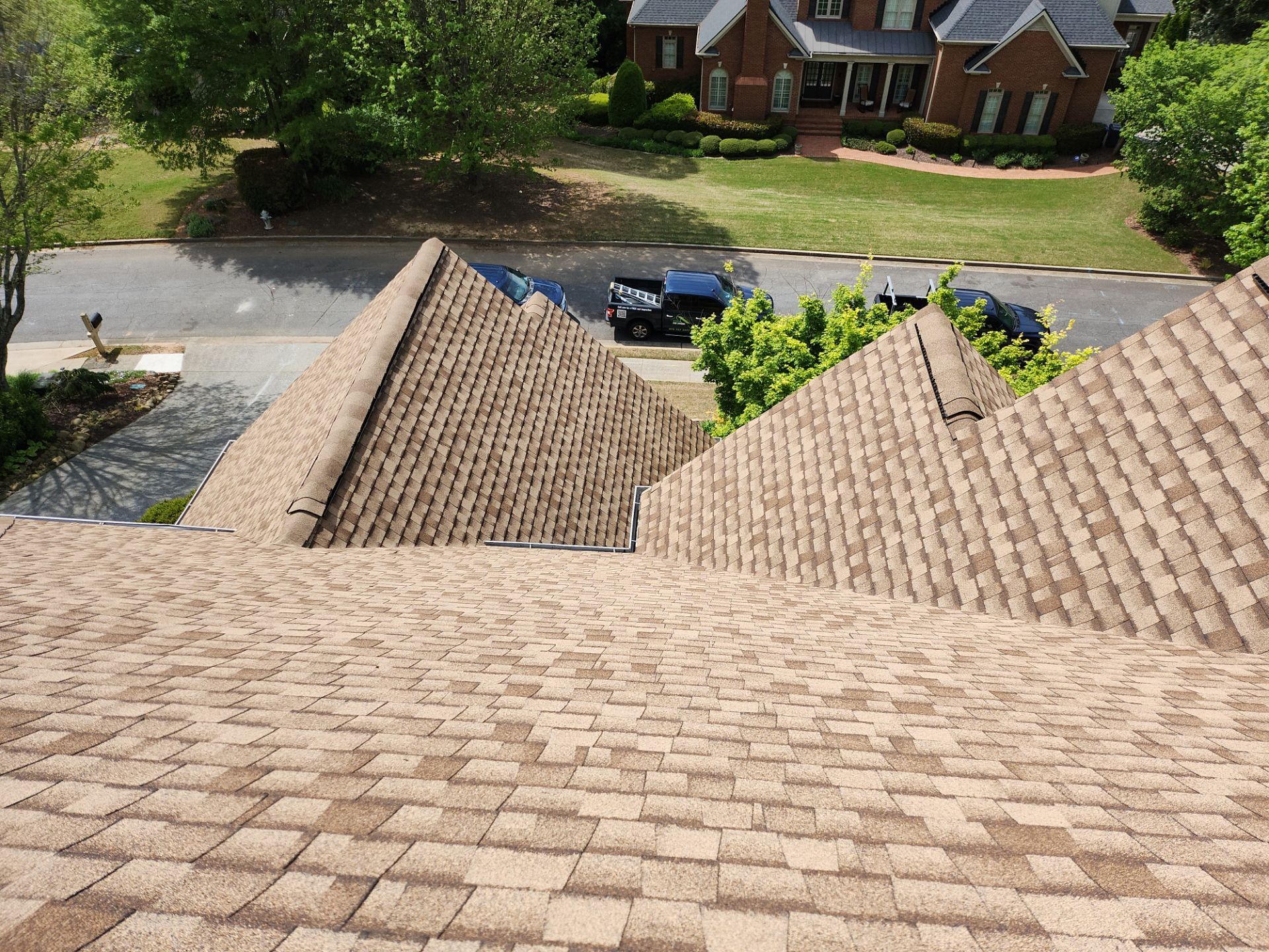 Radical color change! 🎨 by Georgia Roof Advisors